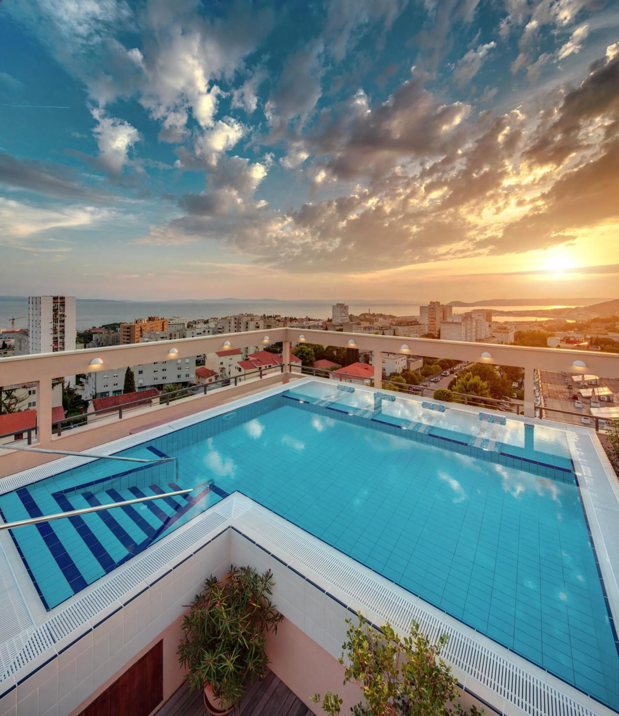 Pool view in Dioklecijan Hotel & Residence