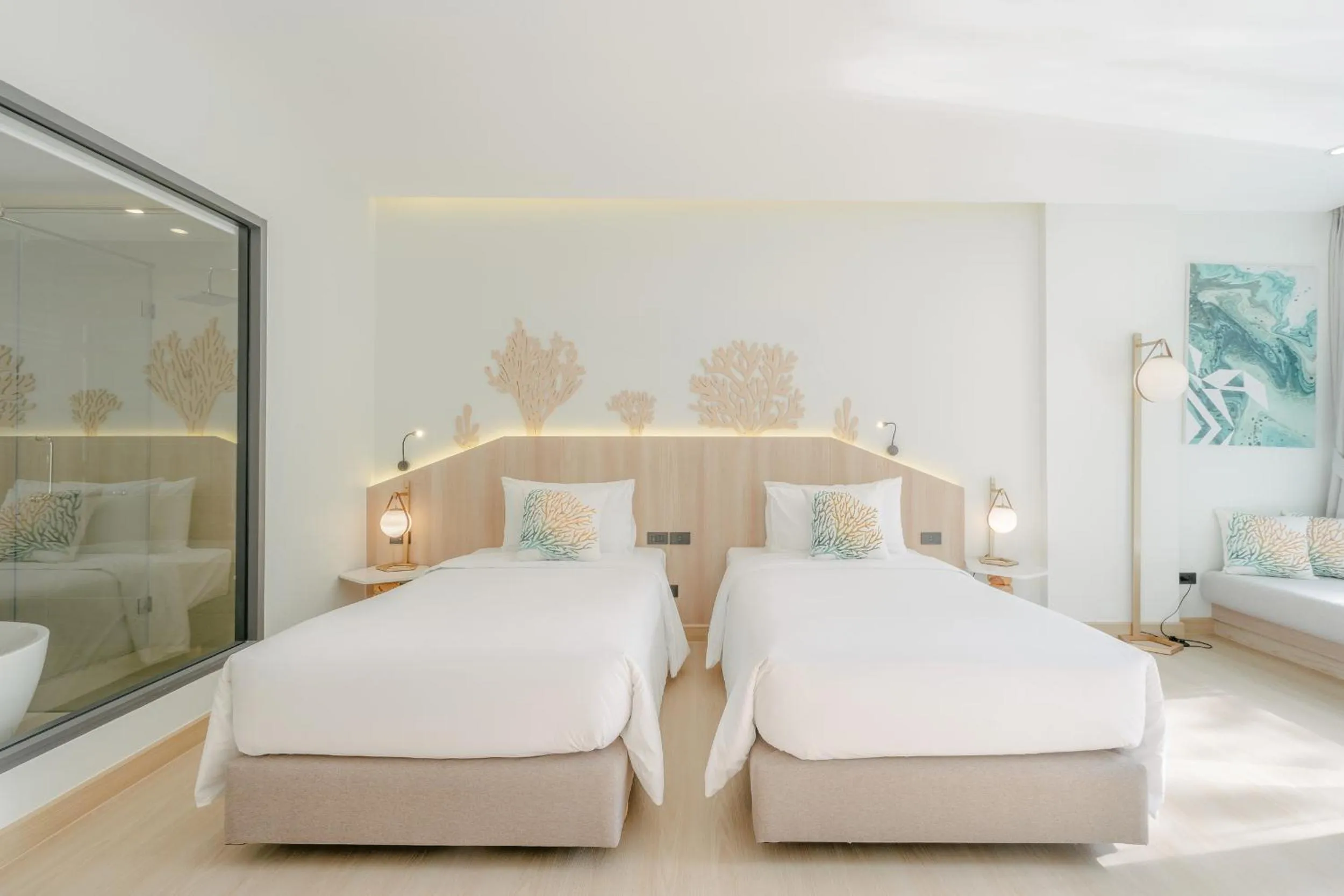 Bed in Phuket Emerald Beach Resort