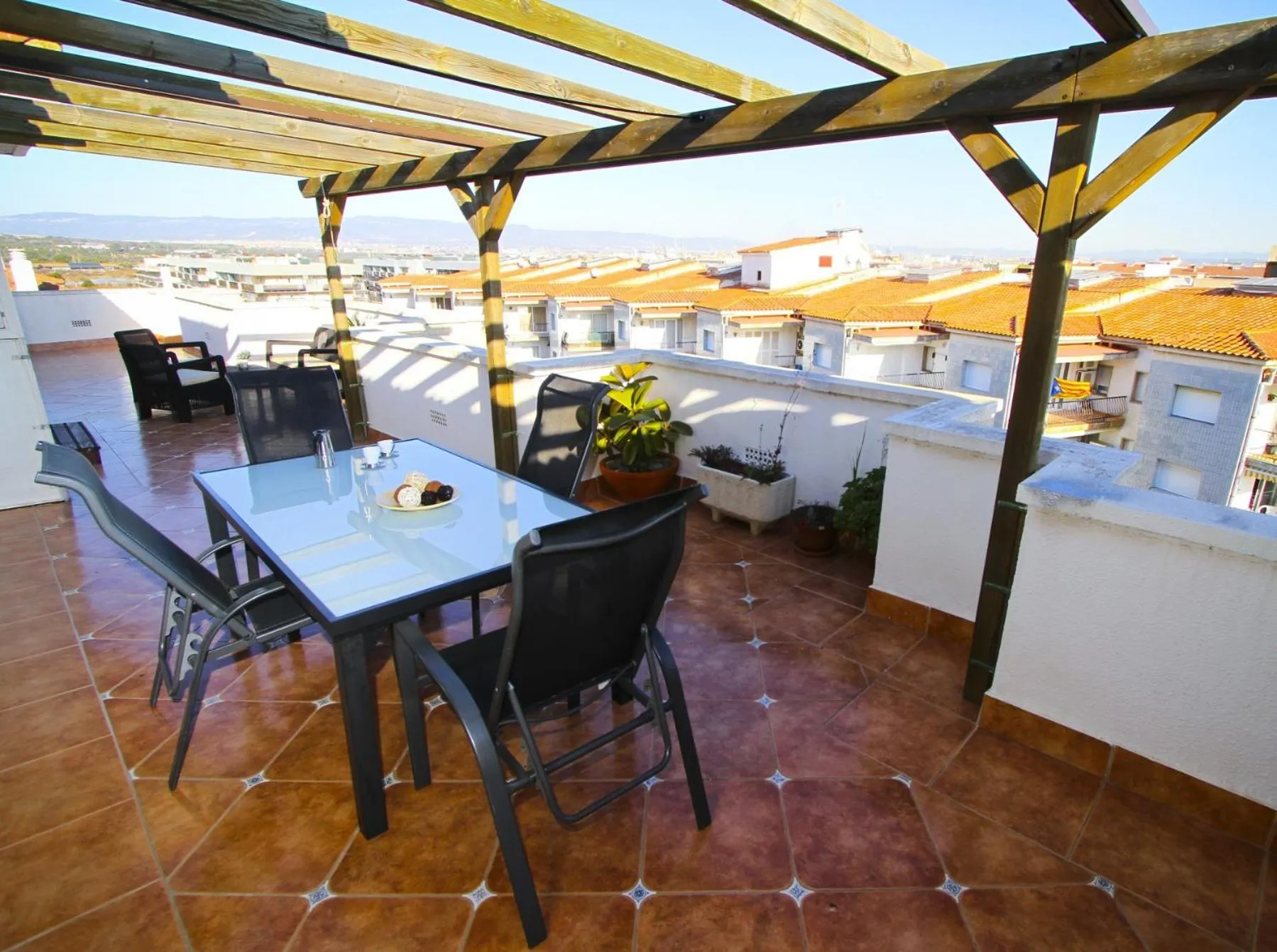 Balcony/Terrace in Neia Apartment Planet Costa Dorada