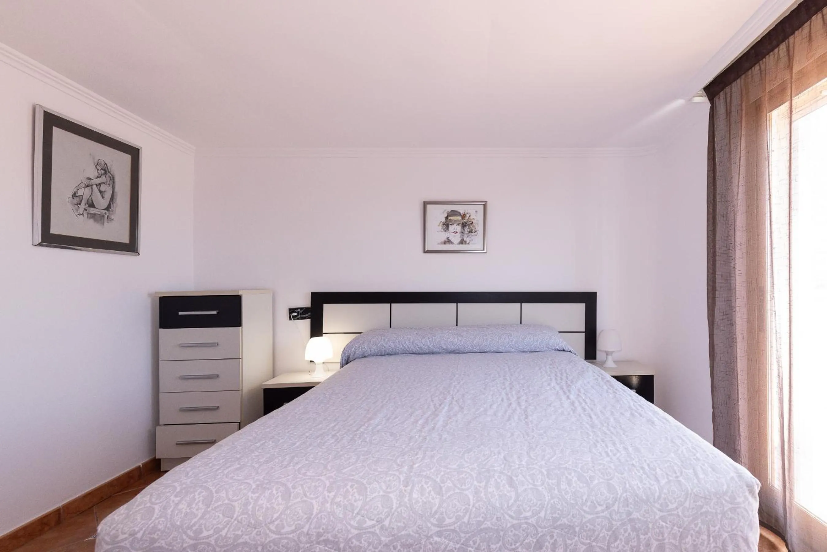 Bedroom, Bed in Neia Apartment Planet Costa Dorada