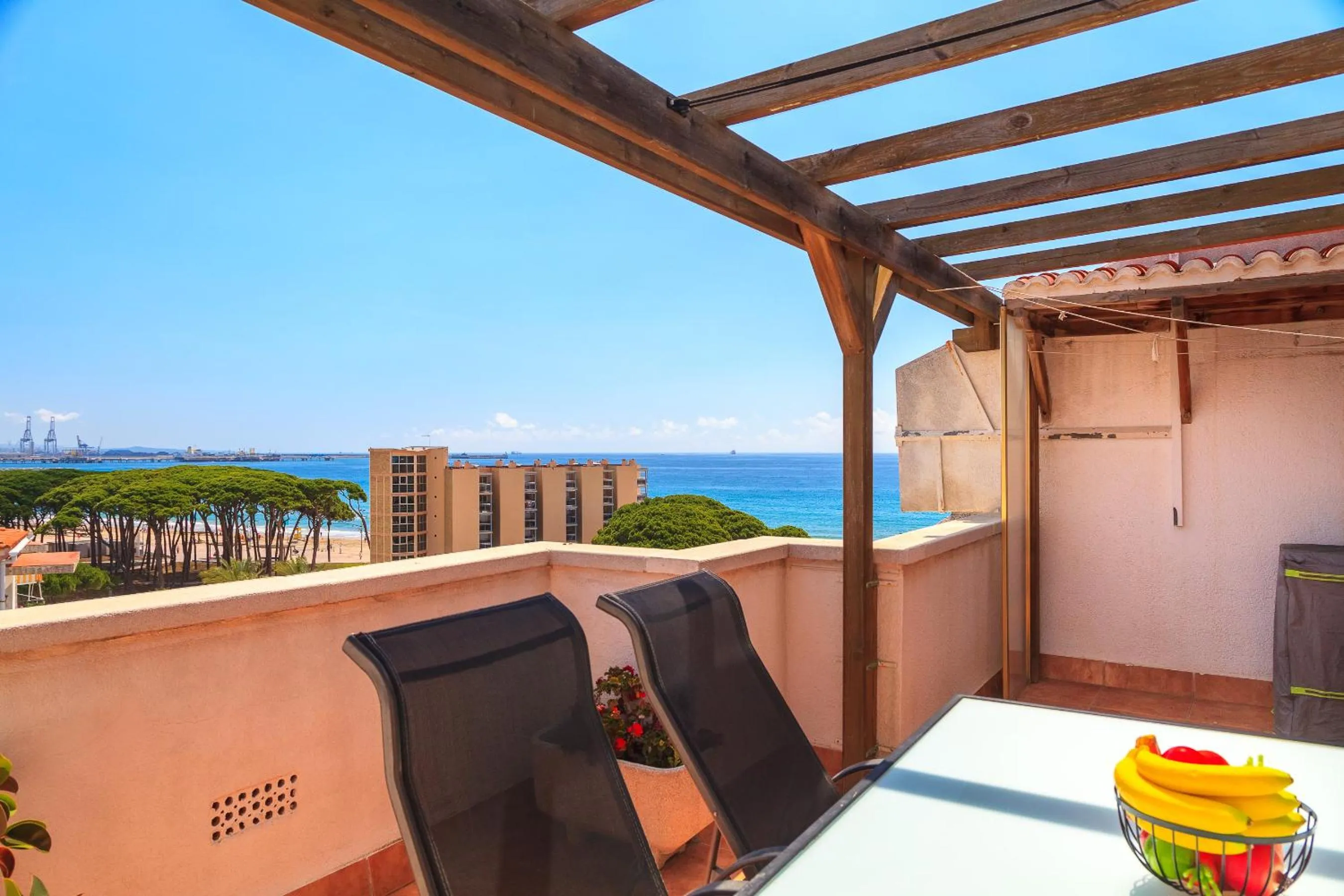 Balcony/Terrace in Neia Apartment Planet Costa Dorada