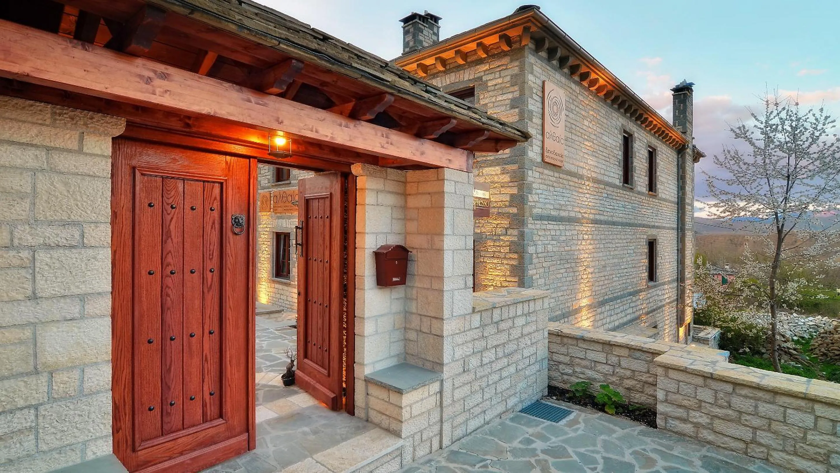 Property building in Dilofo Hotel Luxury Suites