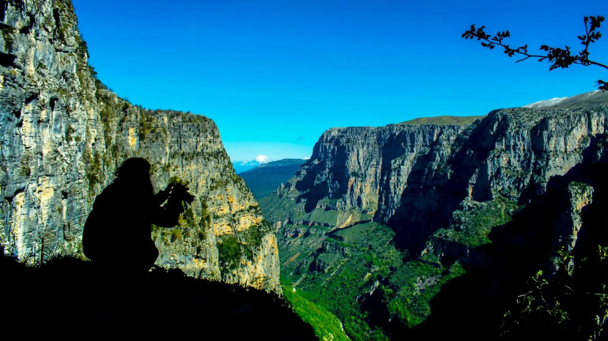 Mountain view in Dilofo Hotel Luxury Suites