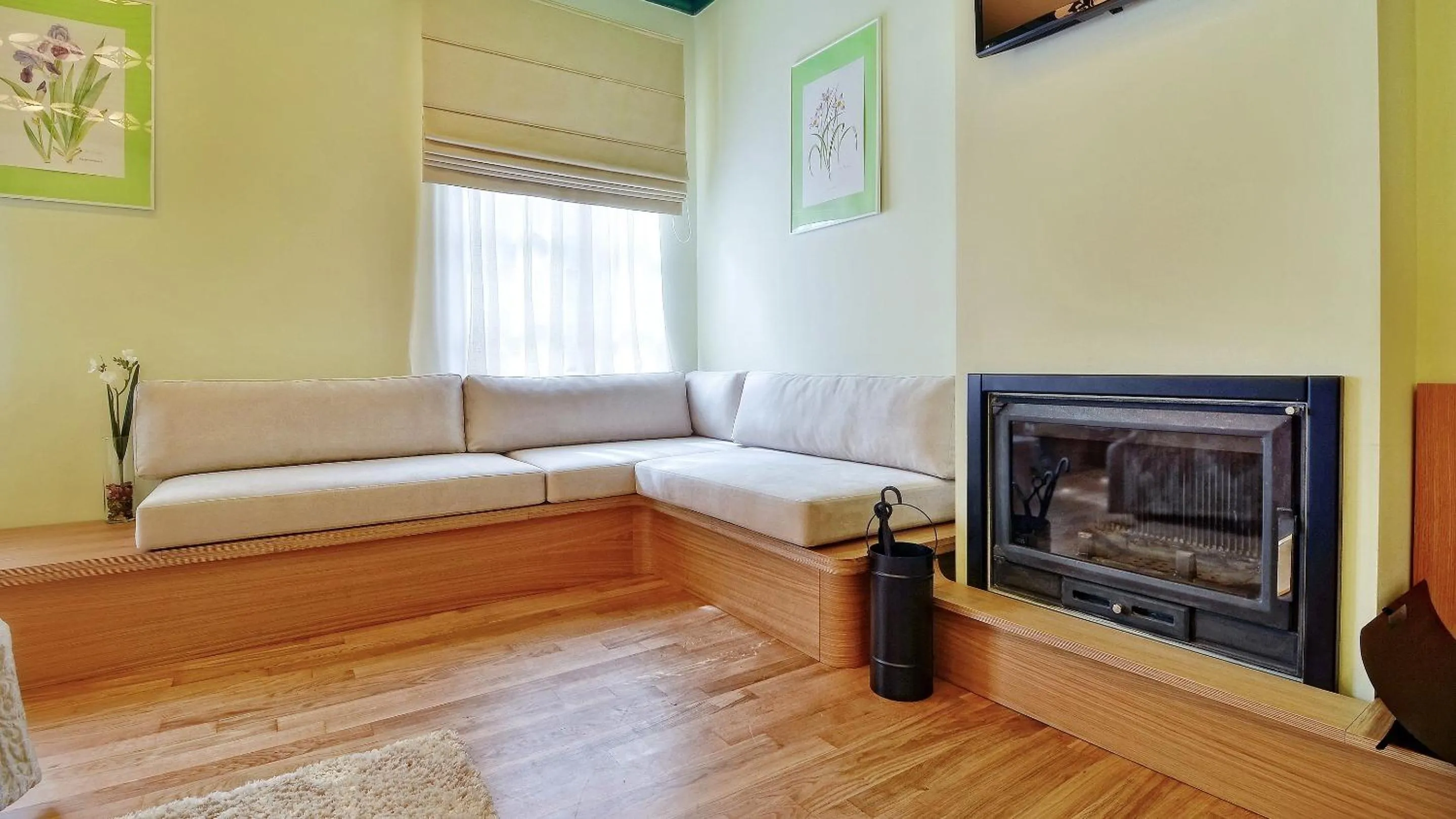 Living room in Dilofo Hotel Luxury Suites