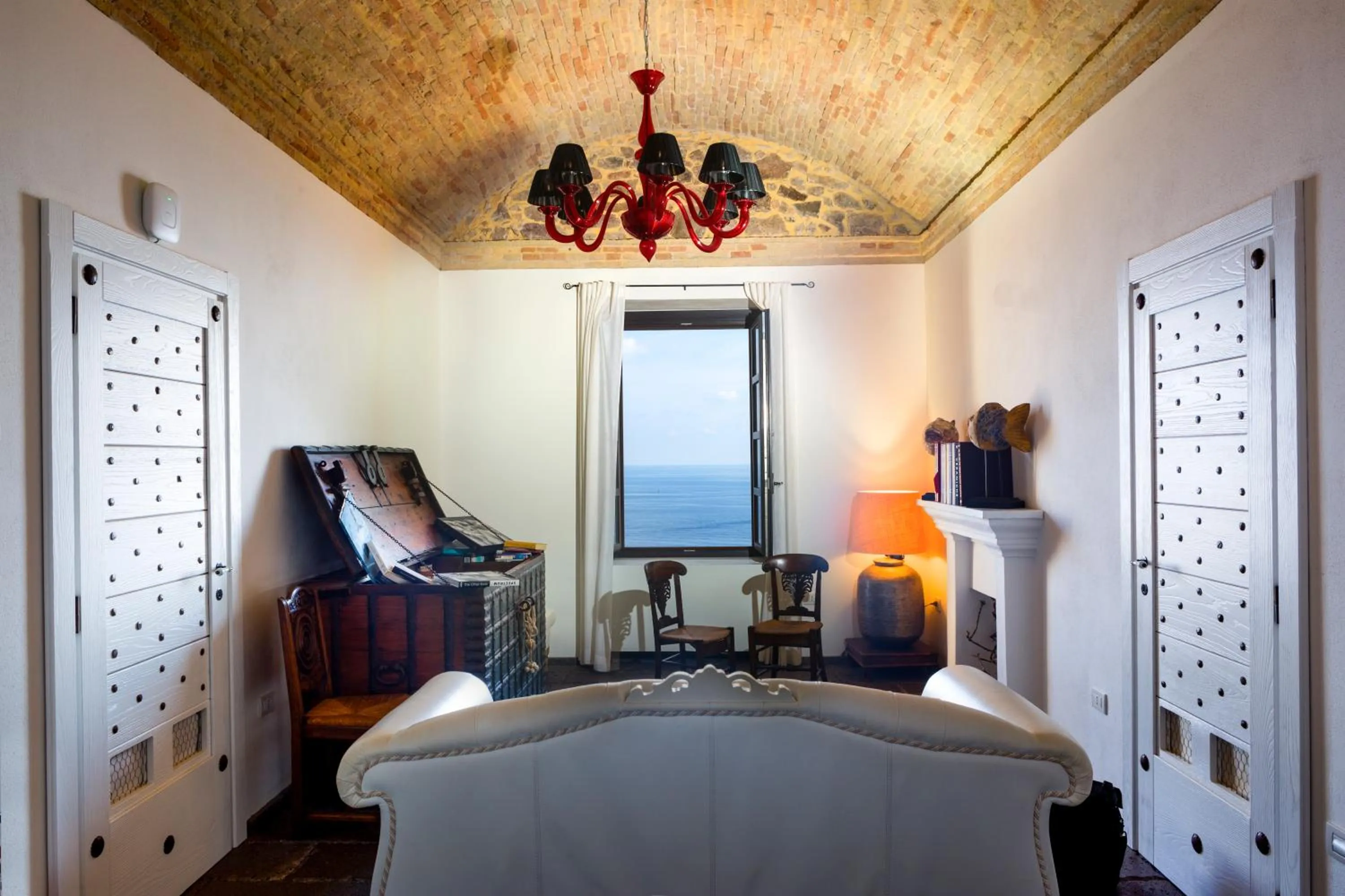 Library in Faro Capo Spartivento