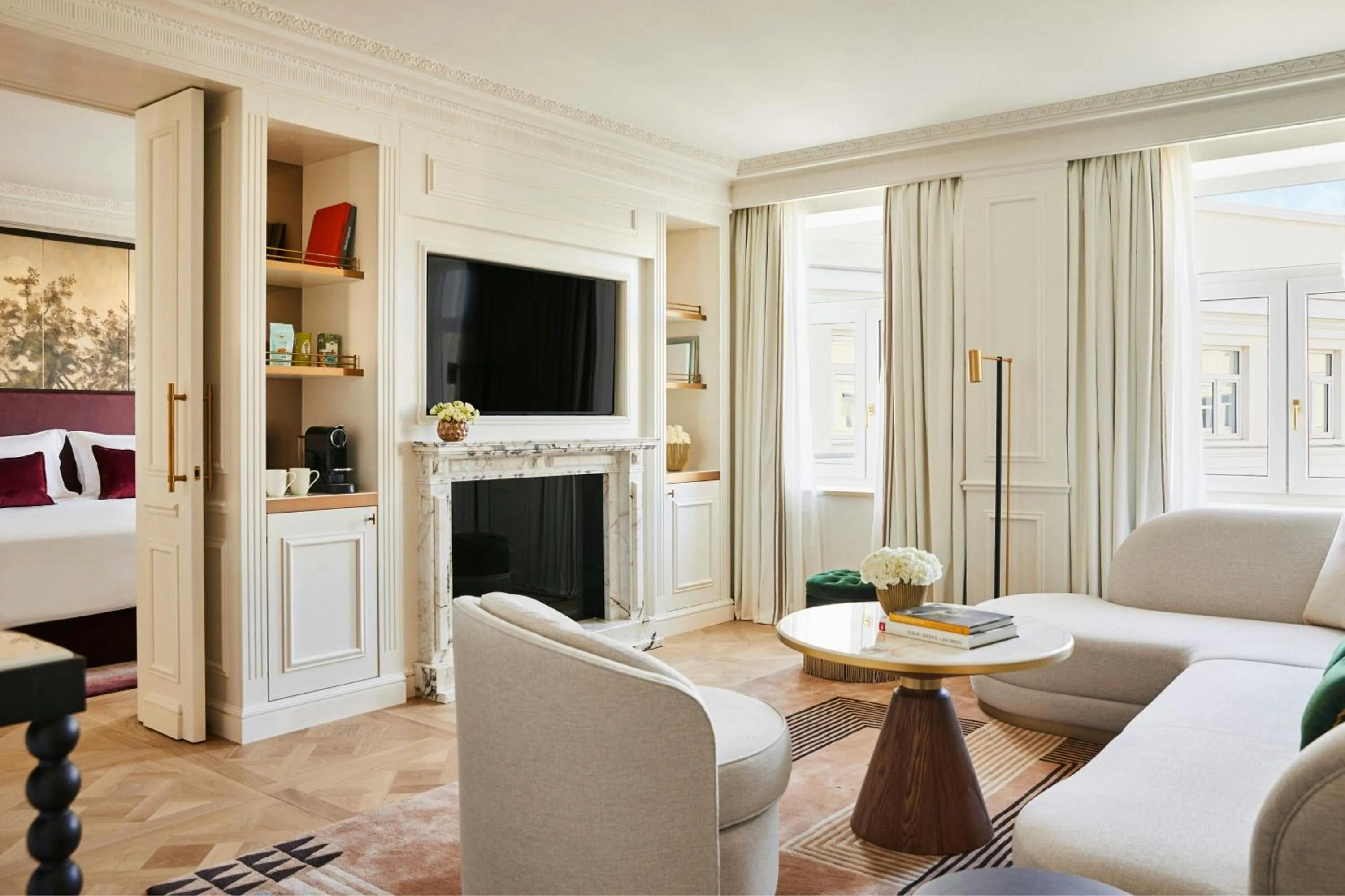Living room in The Palace, a Luxury Collection Hotel, Madrid