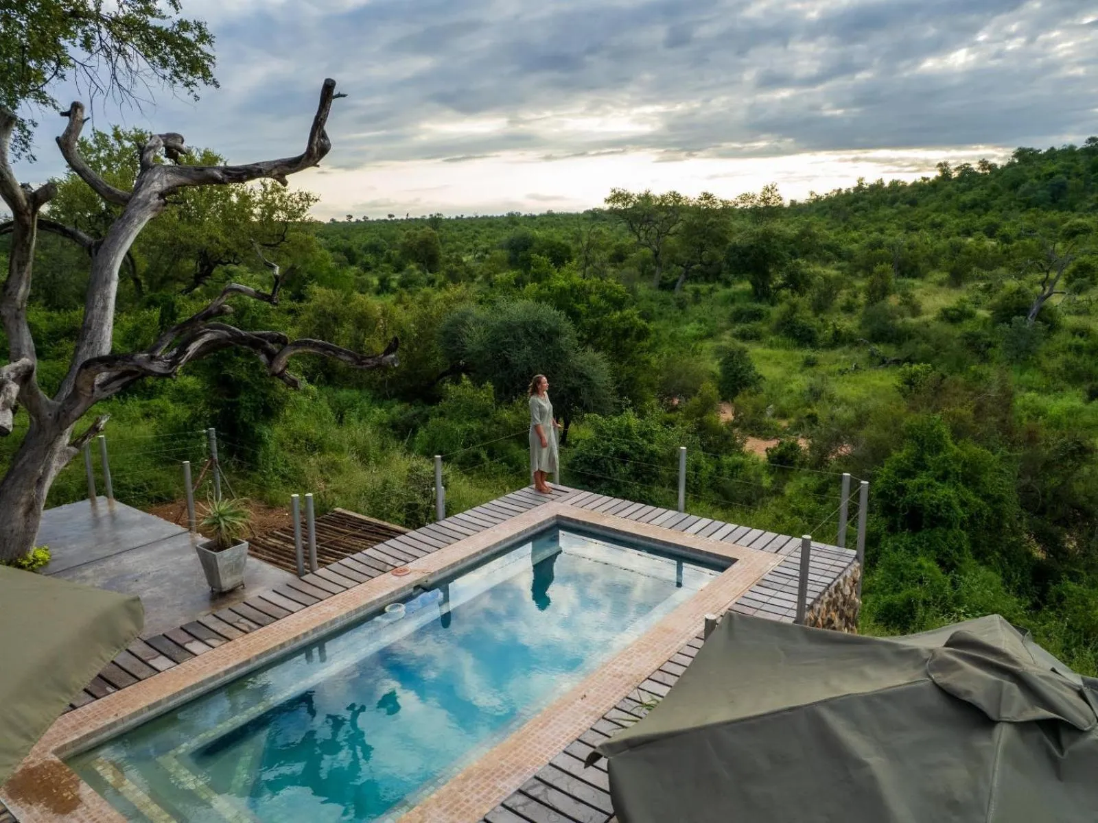 Swimming pool in Phomola Manor Holiday Home