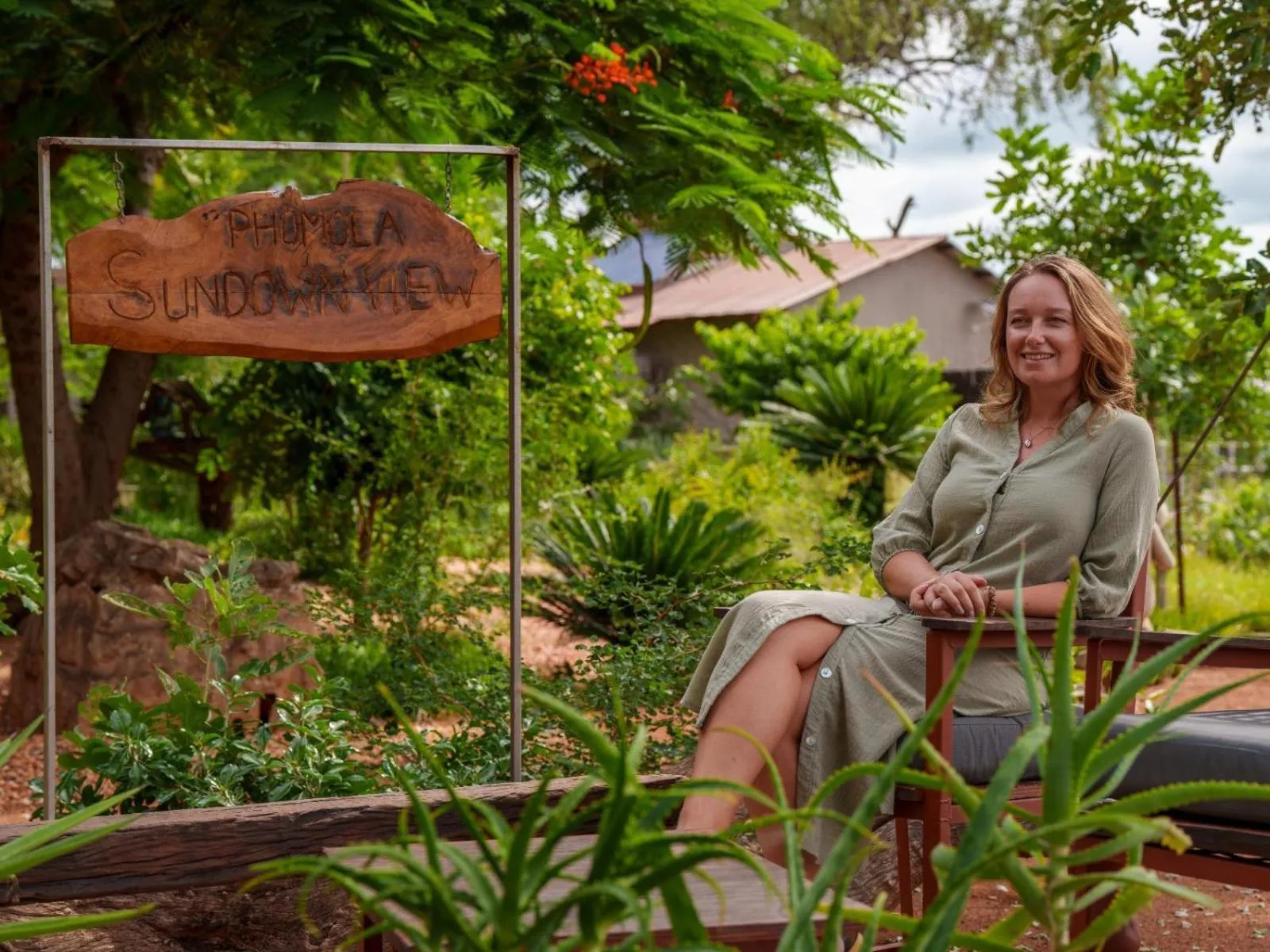 Garden in Phomola Manor Holiday Home