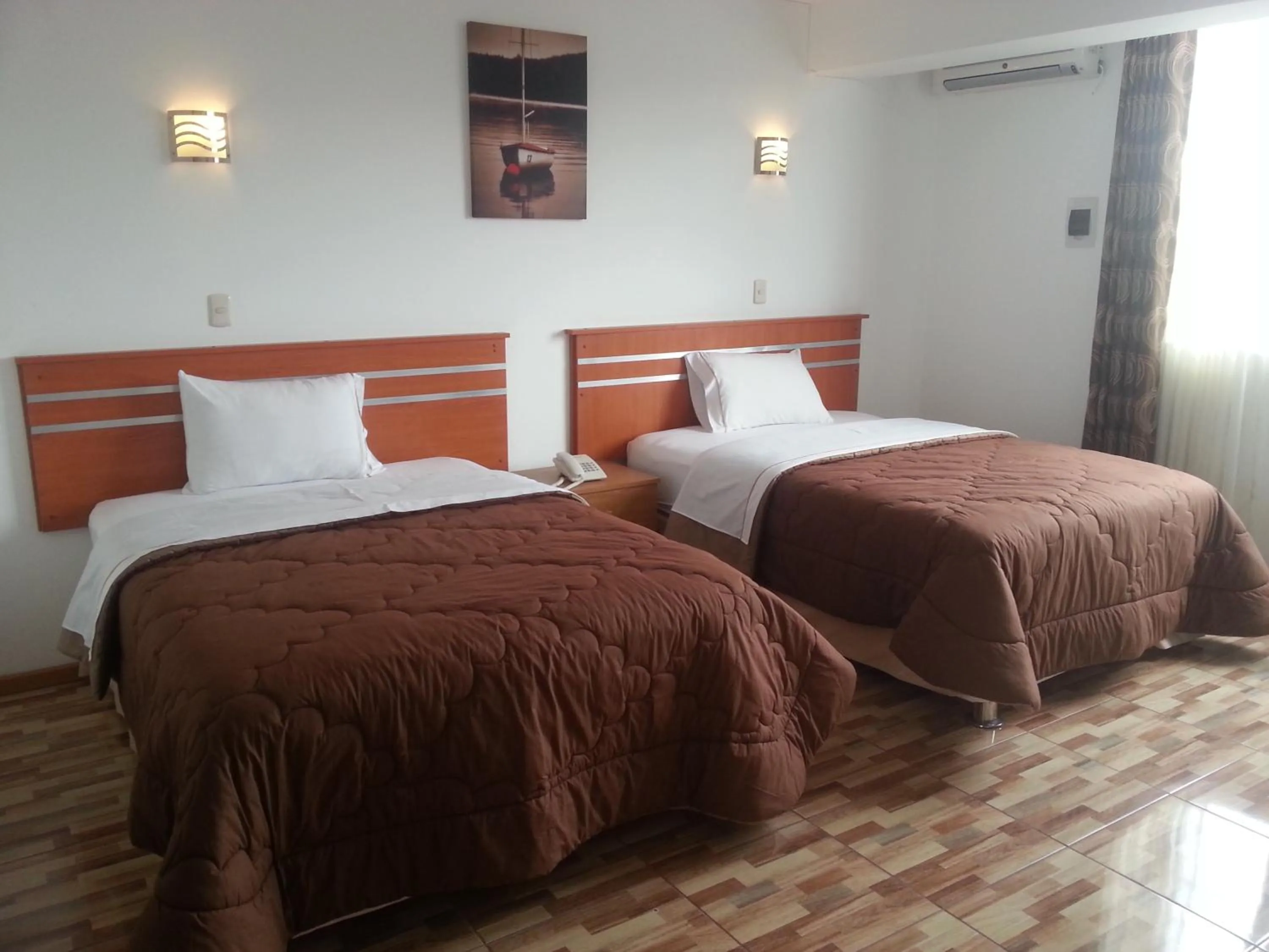 Decorative detail, Bed in Libertad Hotel