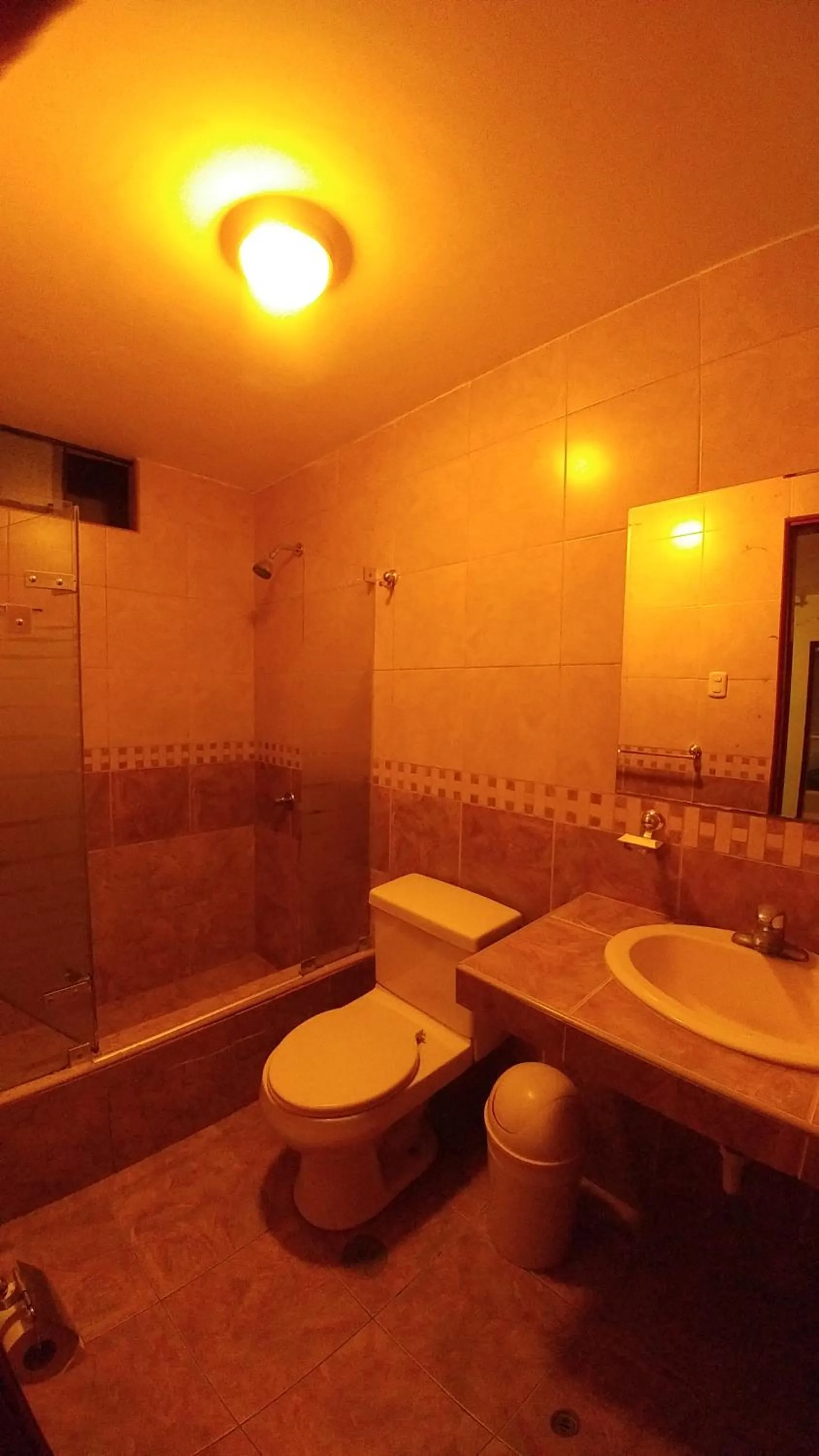 Bathroom in Libertad Hotel