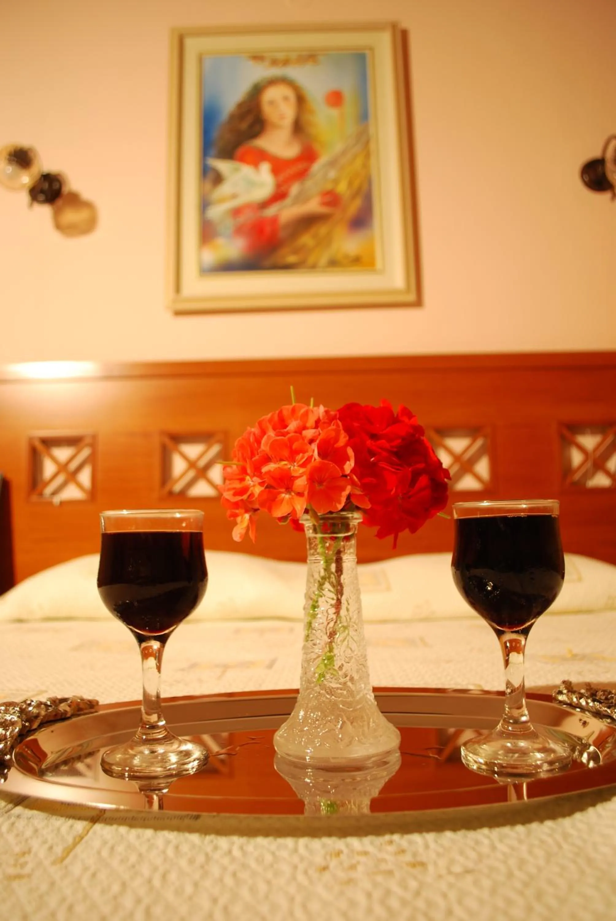 Food and drinks in Hotel Faraggi