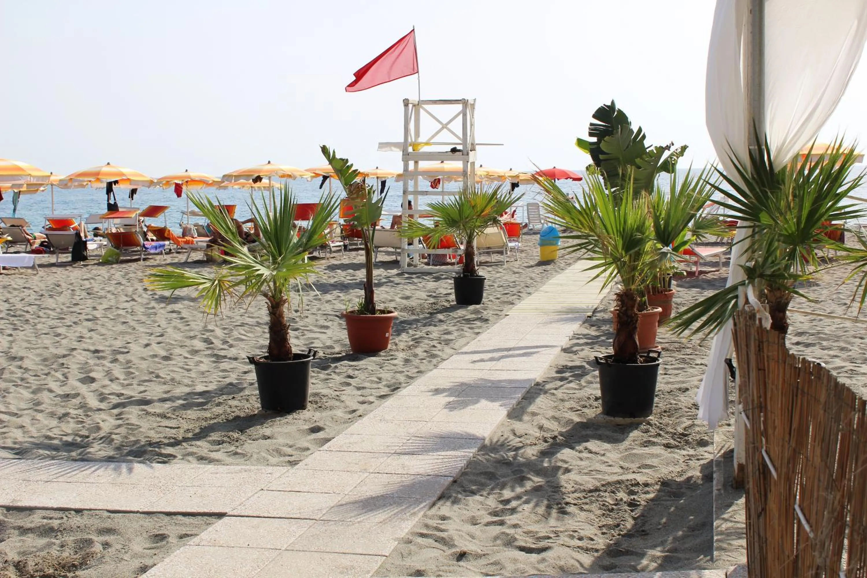 Beach in Lion's Hotel