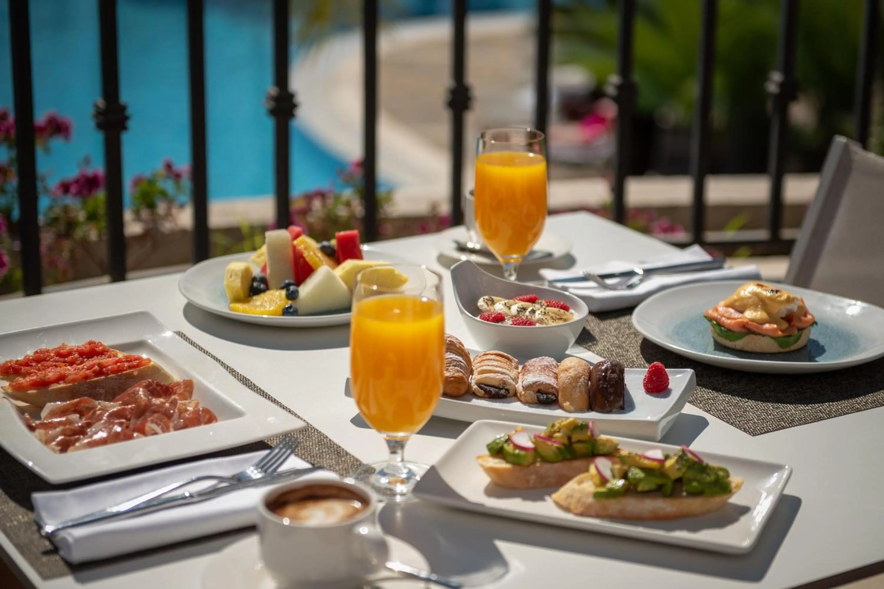 Breakfast in The Westin La Quinta Golf Resort & Spa, Benahavis, Marbella