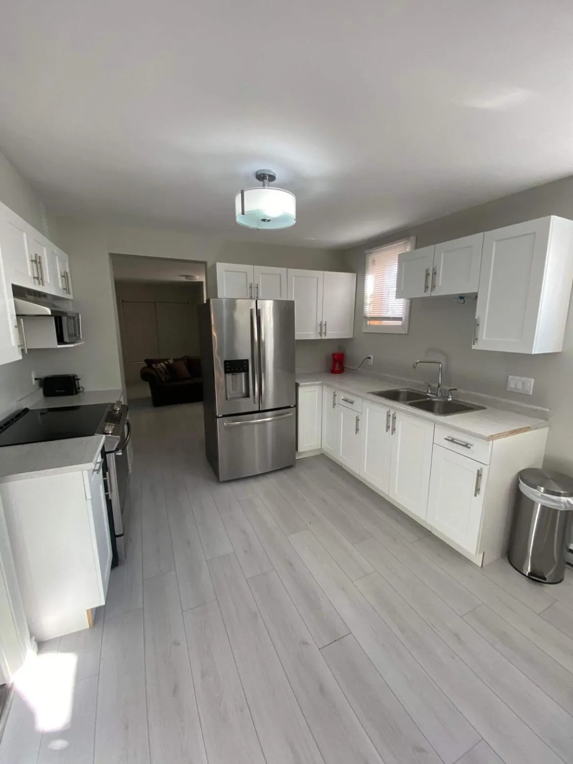 Kitchen or kitchenette in Le Cardinal