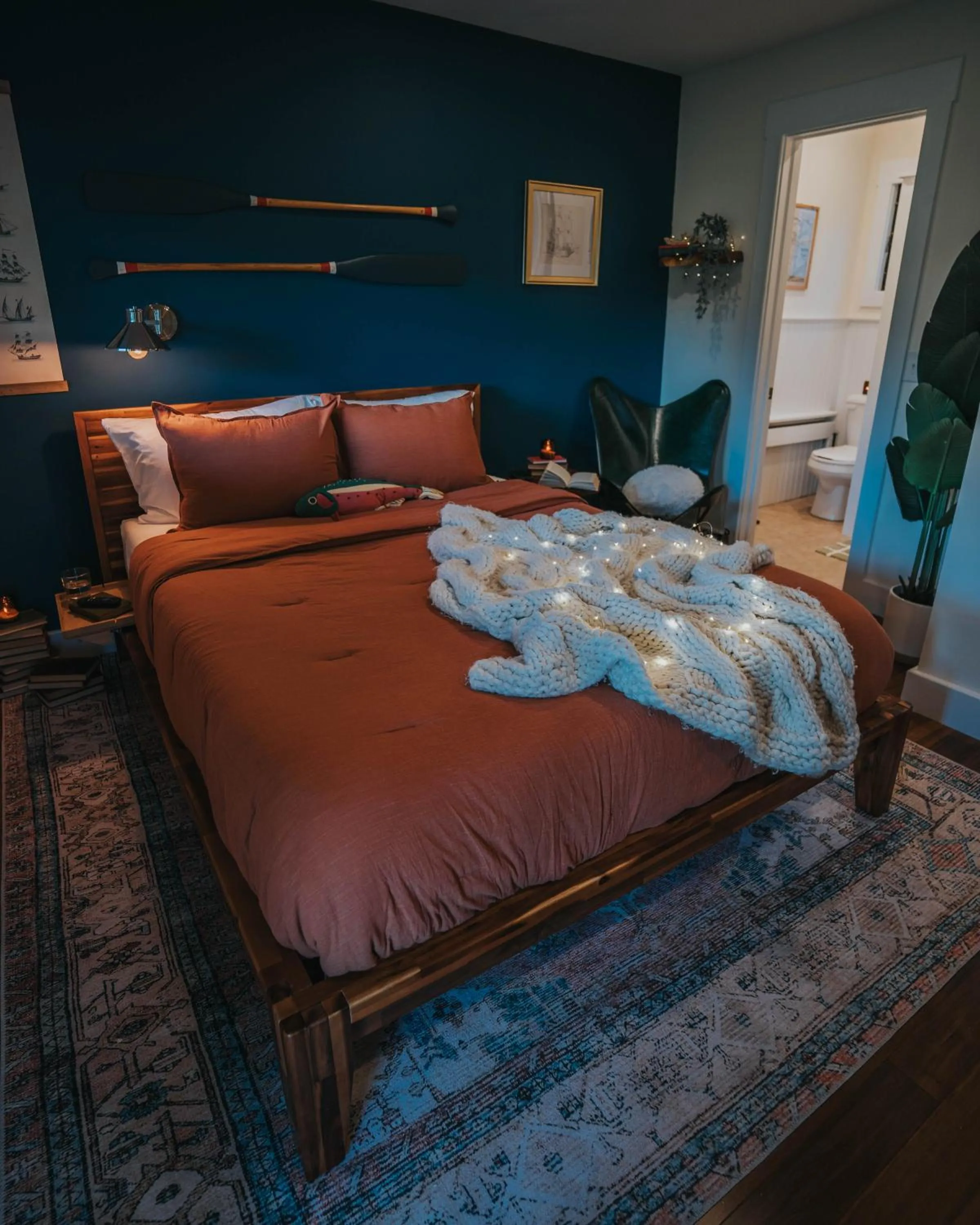 Bed in The Willow, Catskill