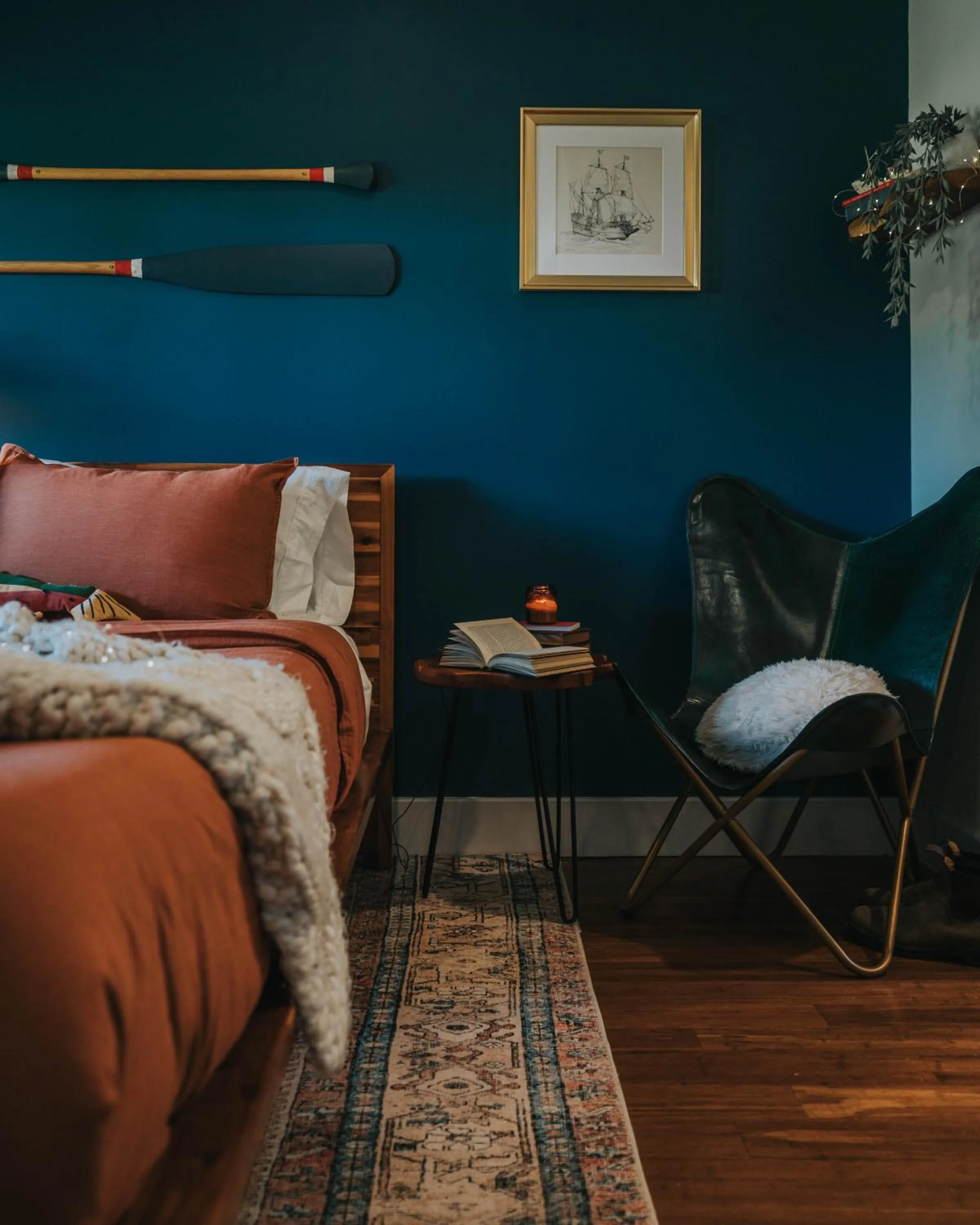 Bed in The Willow, Catskill