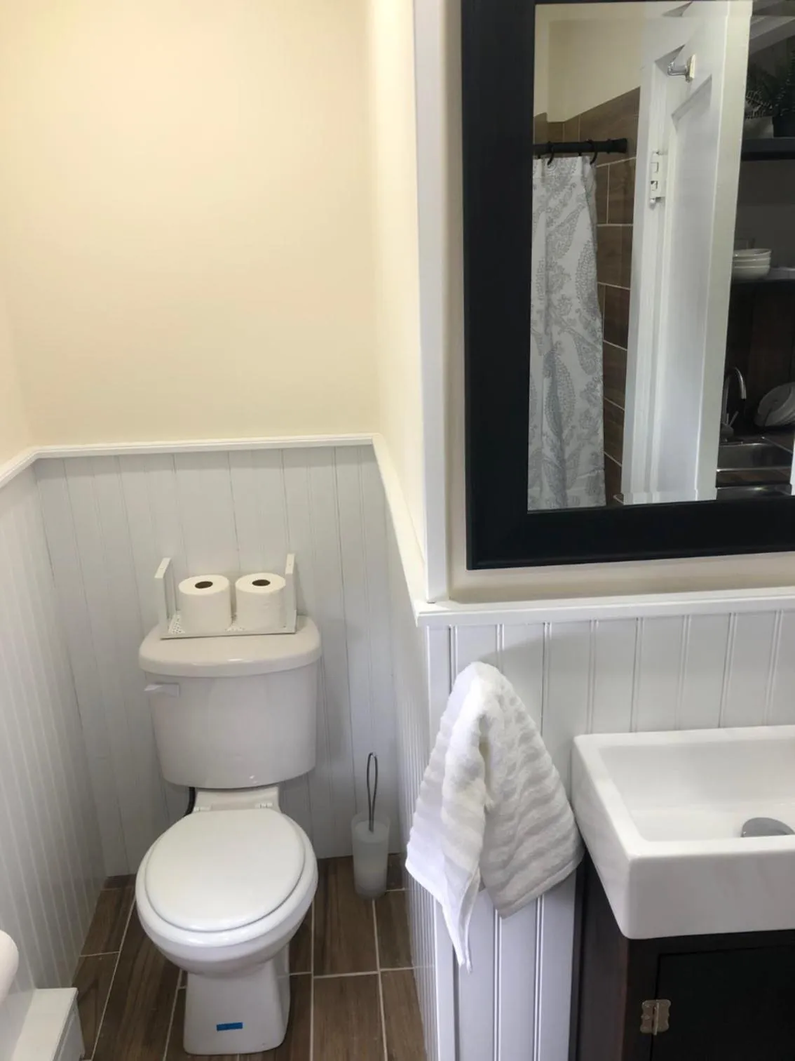 Bathroom in The Willow, Catskill