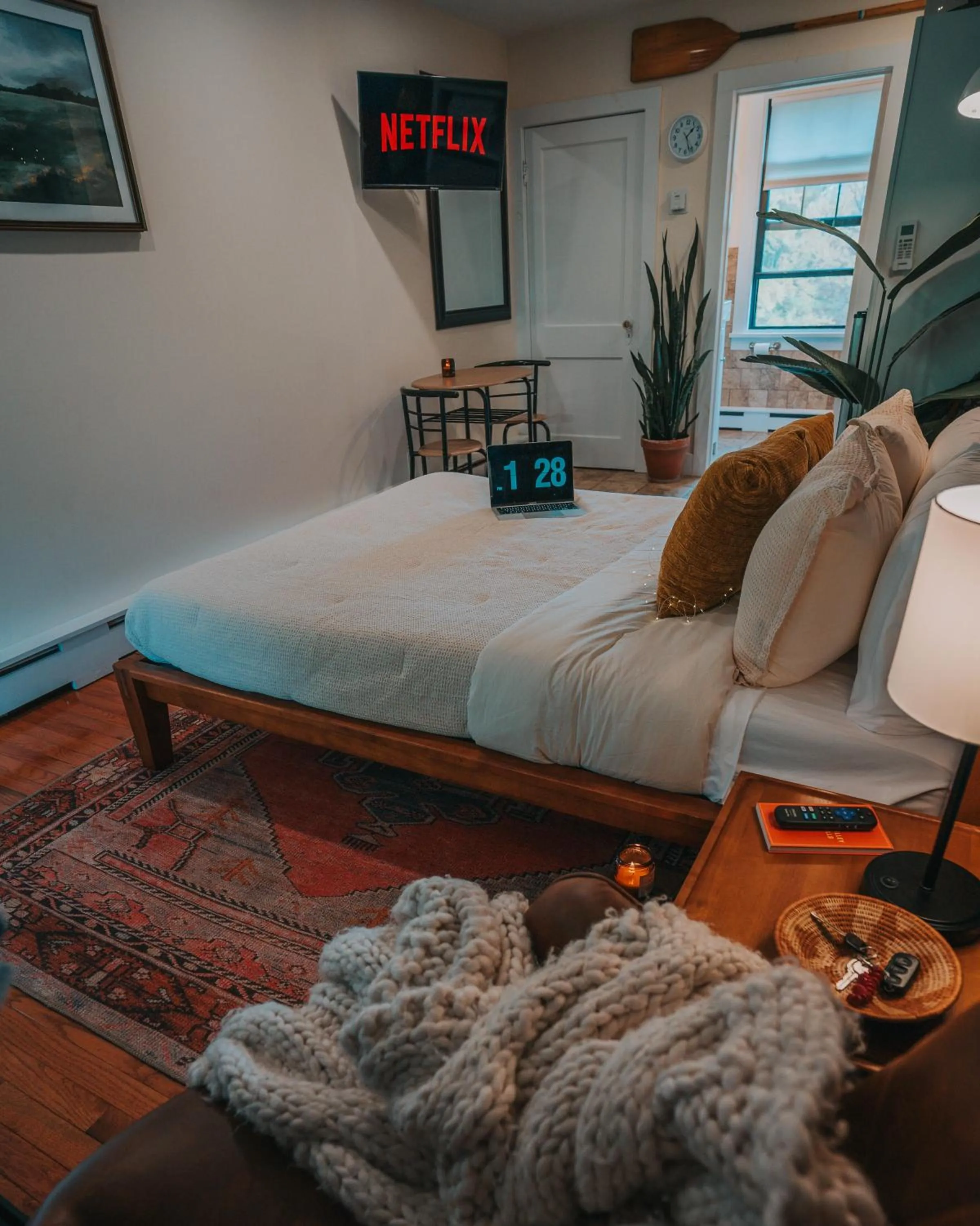 Bed in The Willow, Catskill