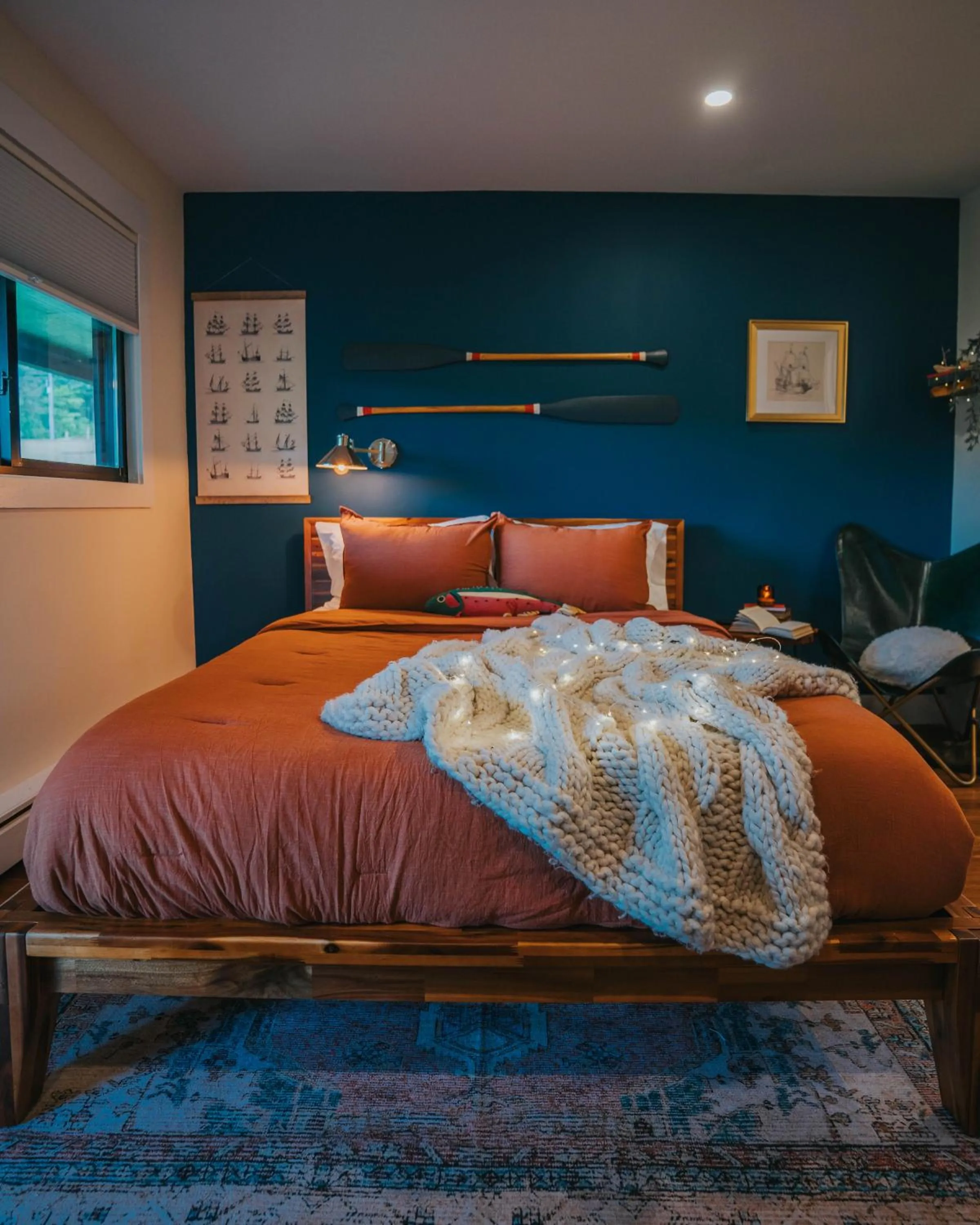 Bed in The Willow, Catskill