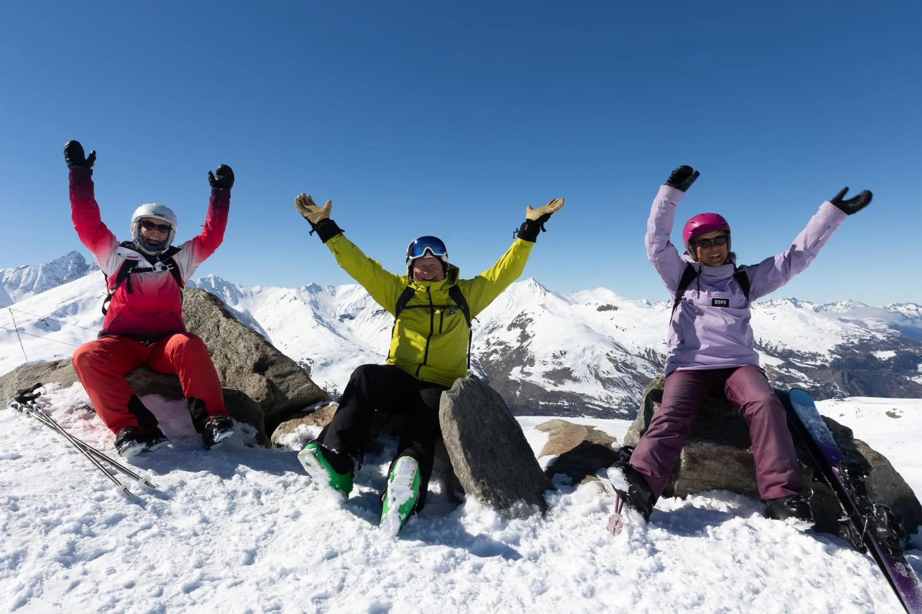Skiing in Hotel l'Aigle