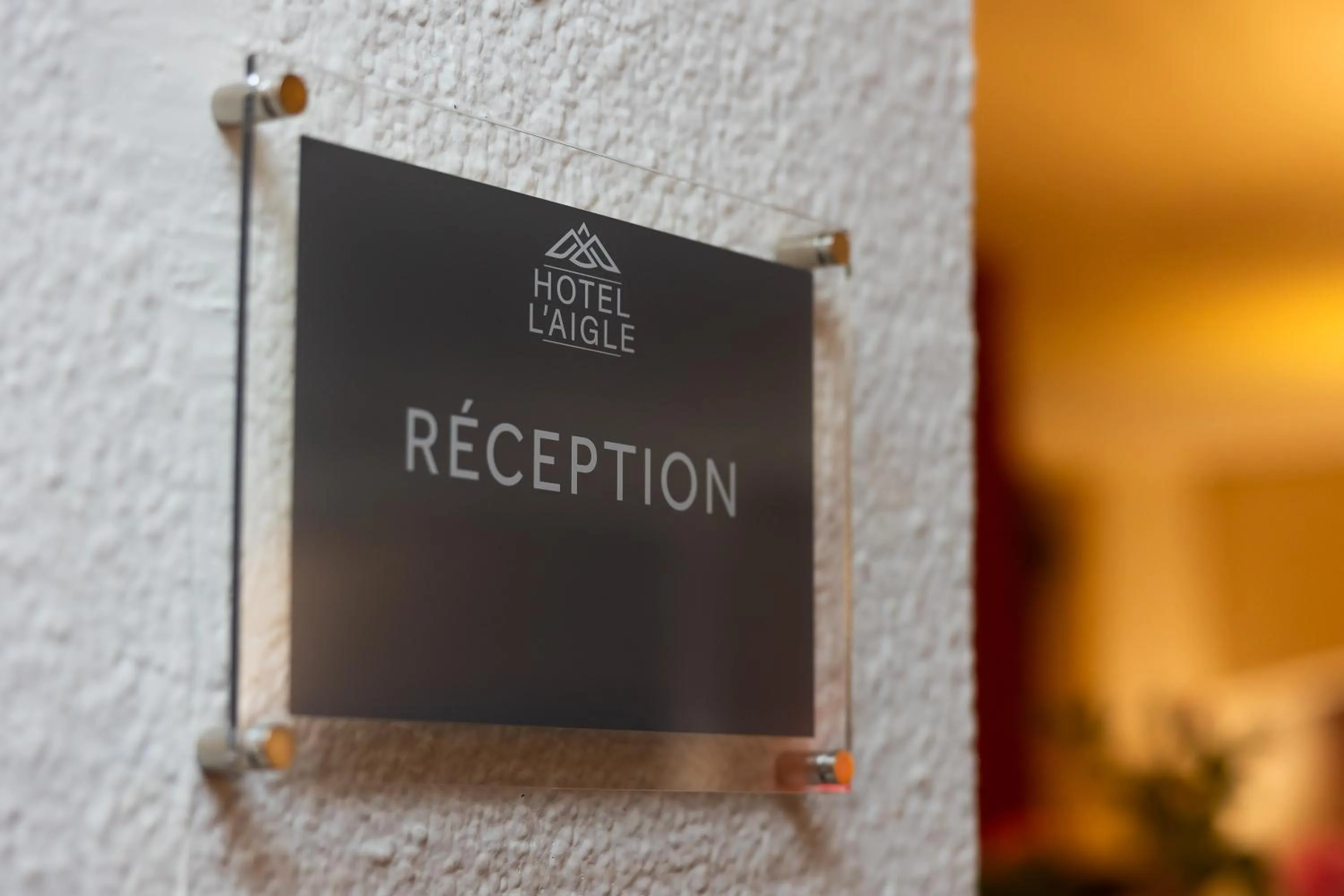 Property logo or sign in Hotel l'Aigle