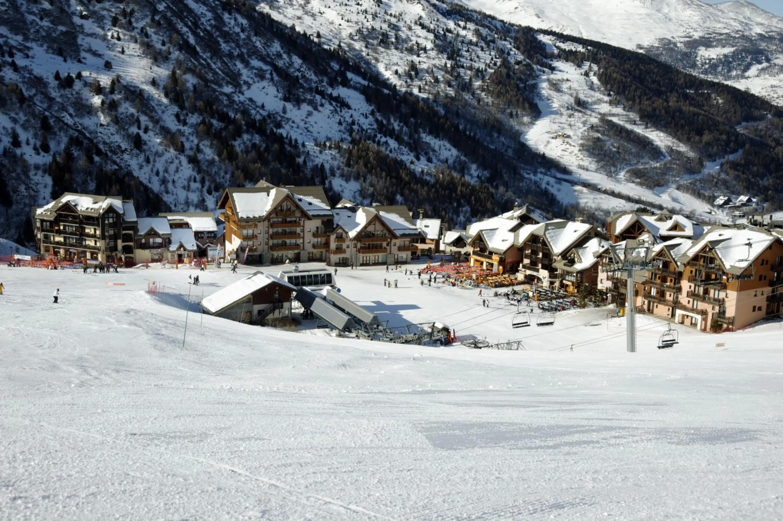 Area and facilities in Hotel l'Aigle