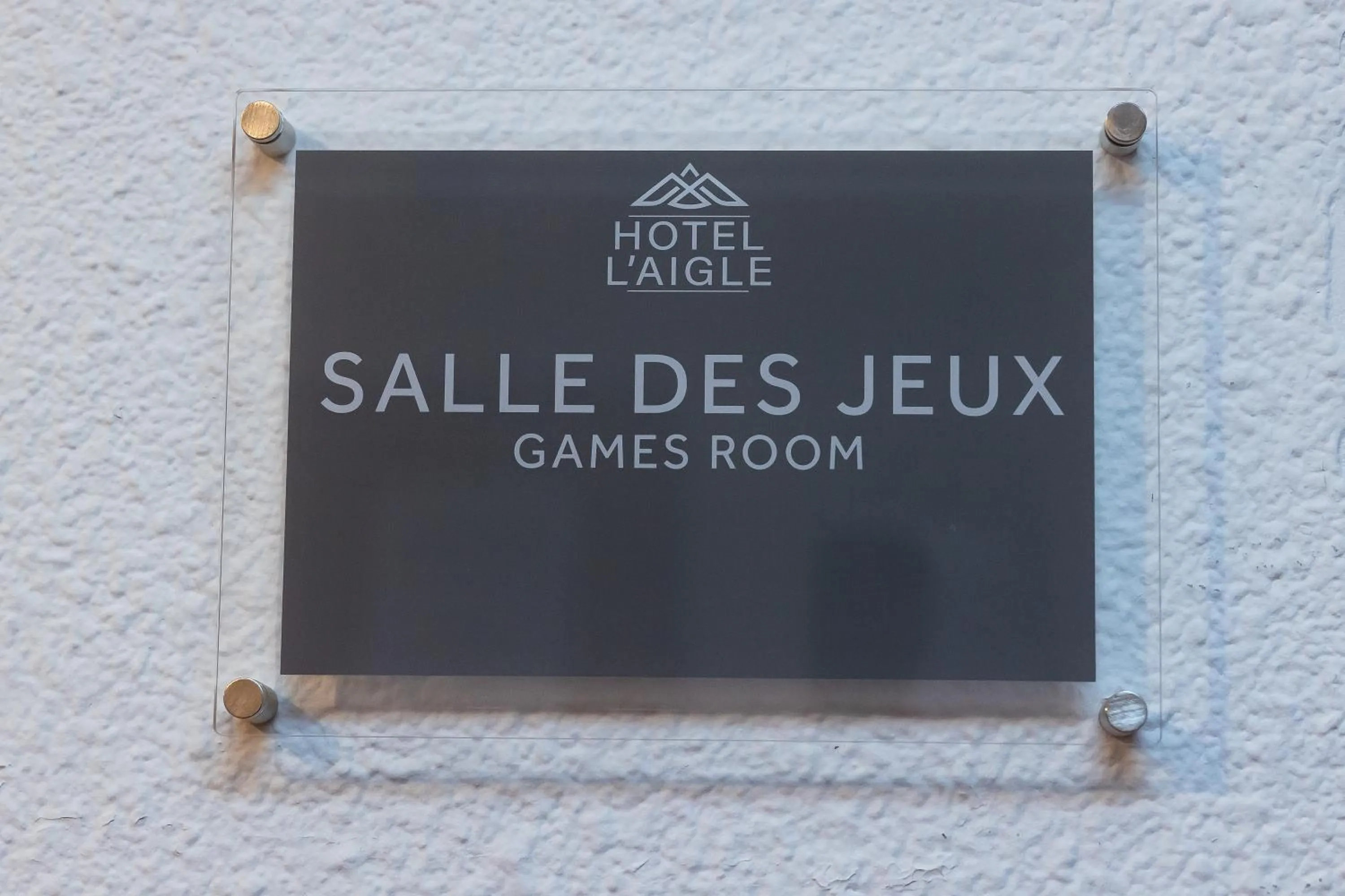 Property logo or sign in Hotel l'Aigle