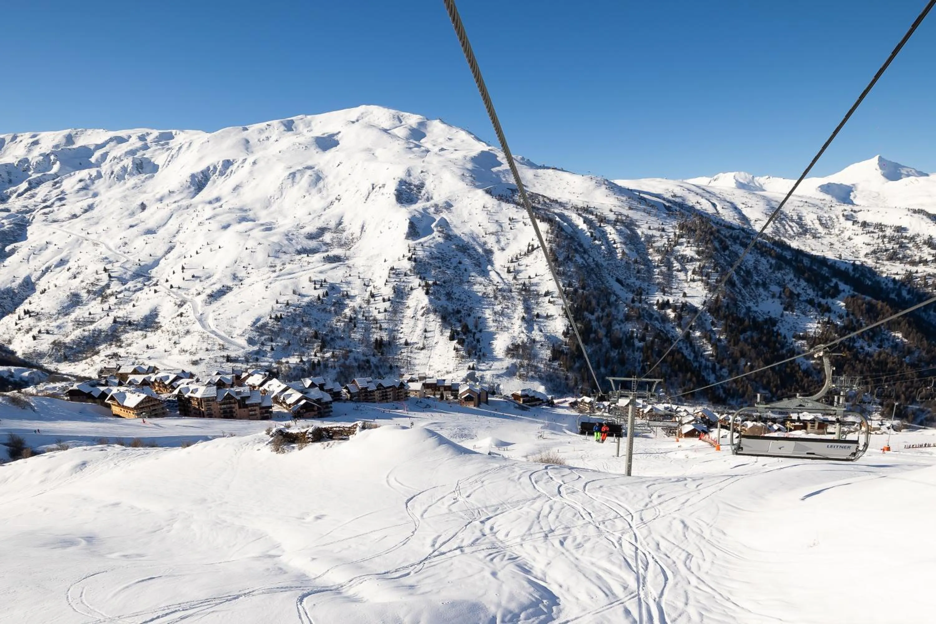 Mountain view in Hotel l'Aigle