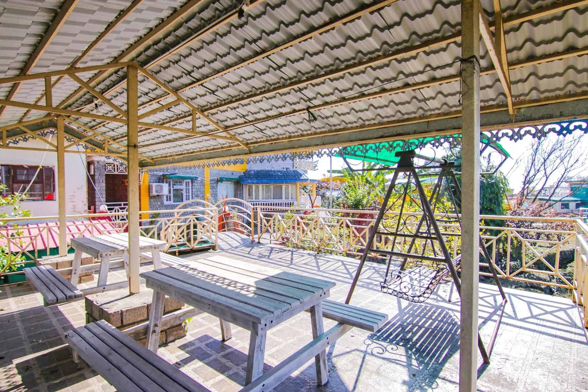 Patio in Royal Green Buds