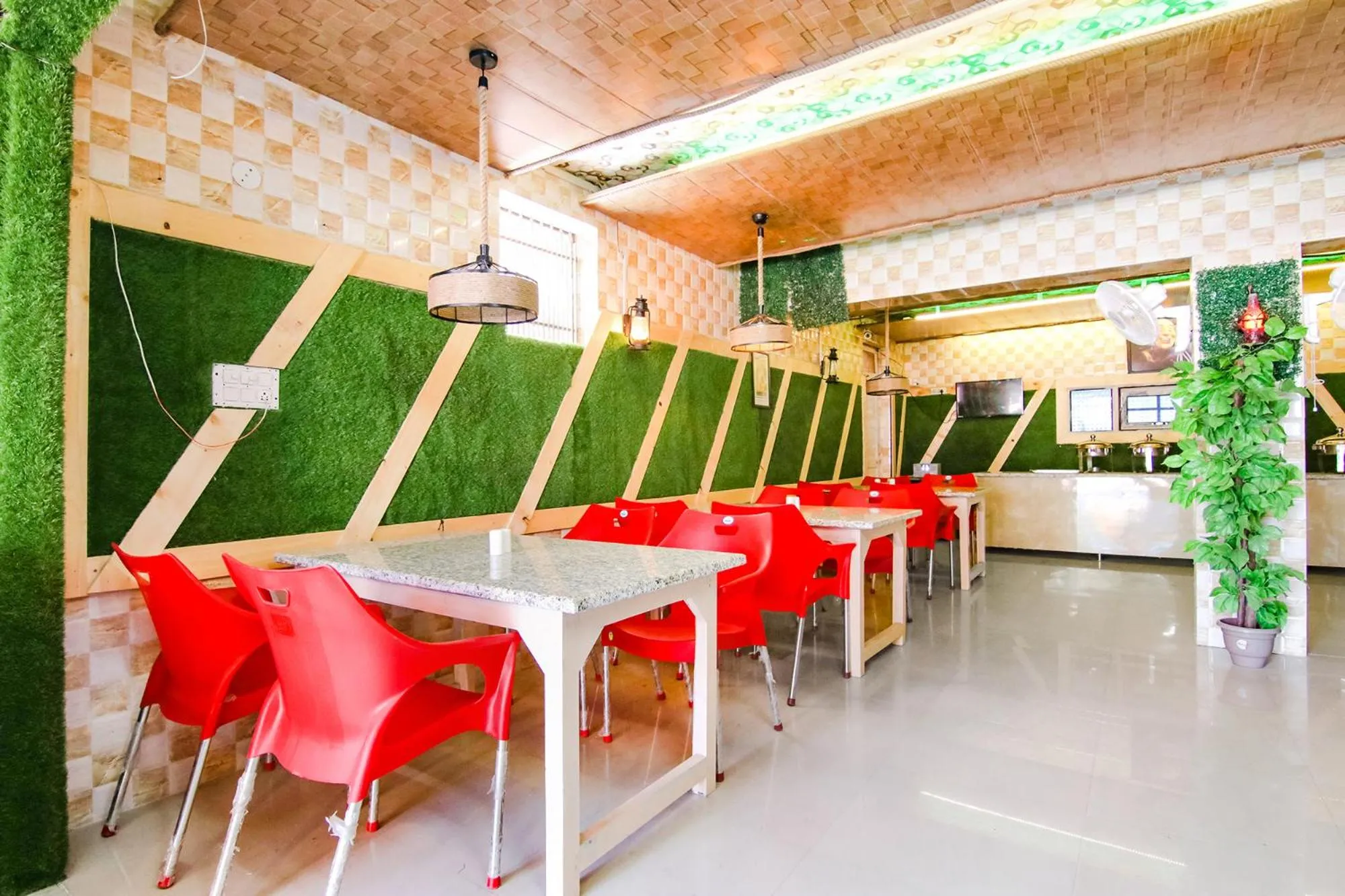 Seating area in Royal Green Buds