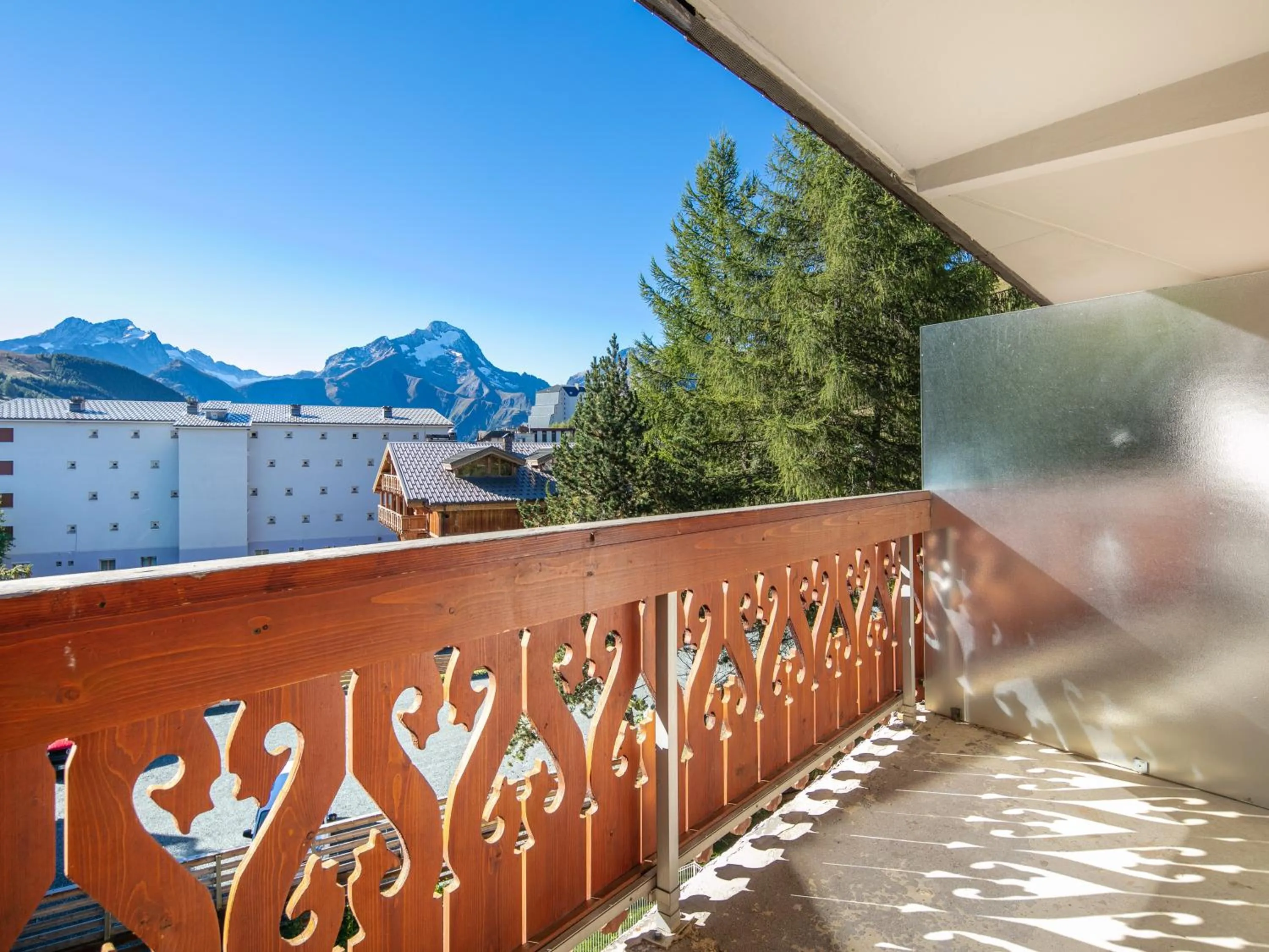 Balcony/Terrace in Vacancéole - Résidence L'Edelweiss