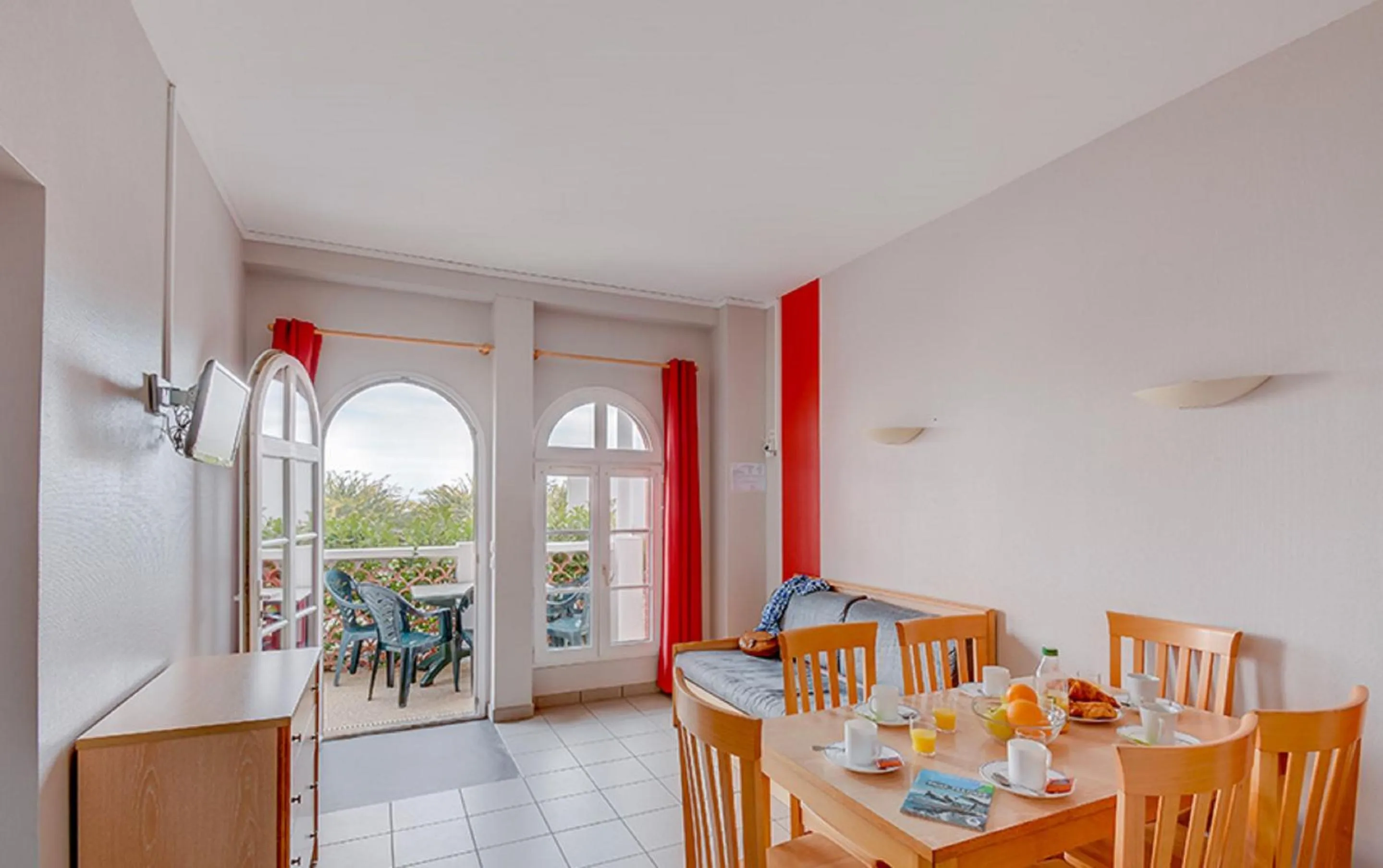 Living room in Vacancéole - Résidence de L'Océan