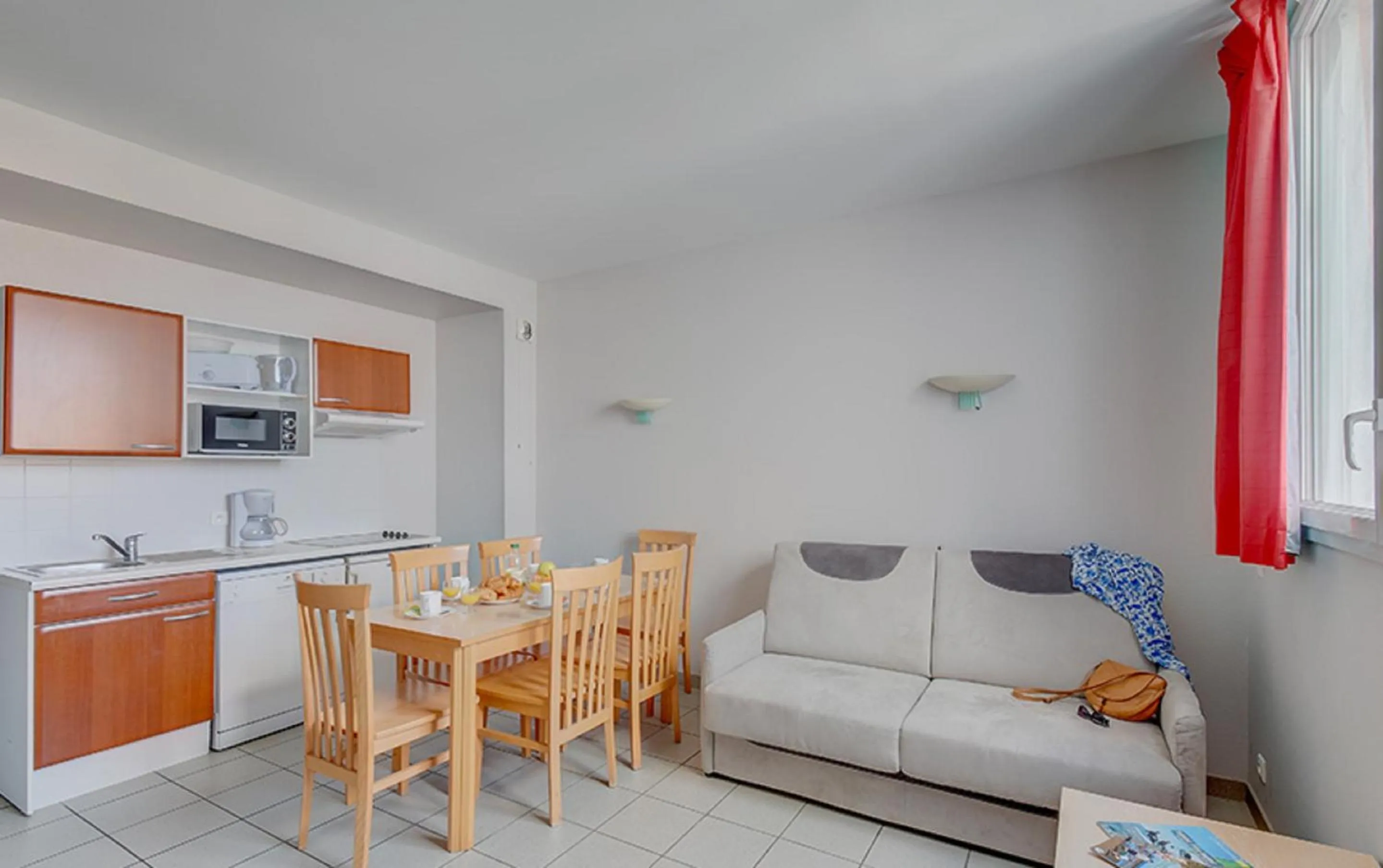 Kitchen or kitchenette in Vacancéole - Résidence de L'Océan