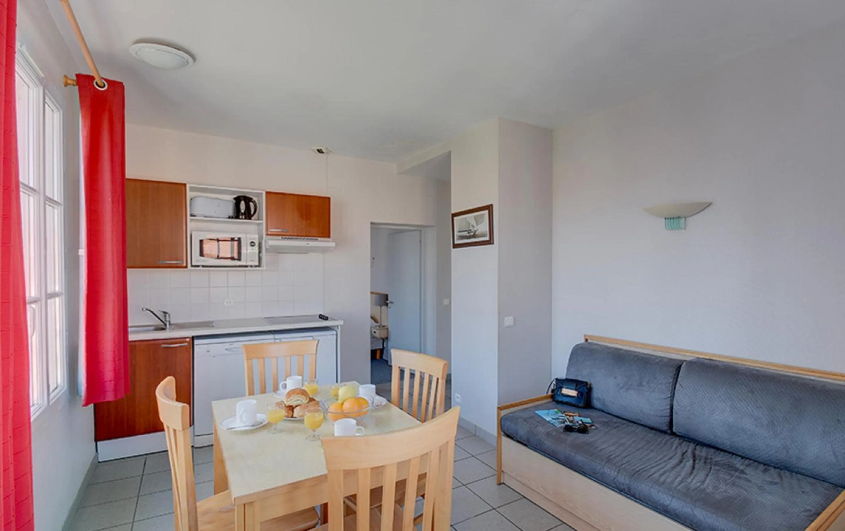 Kitchen or kitchenette in Vacancéole - Résidence de L'Océan