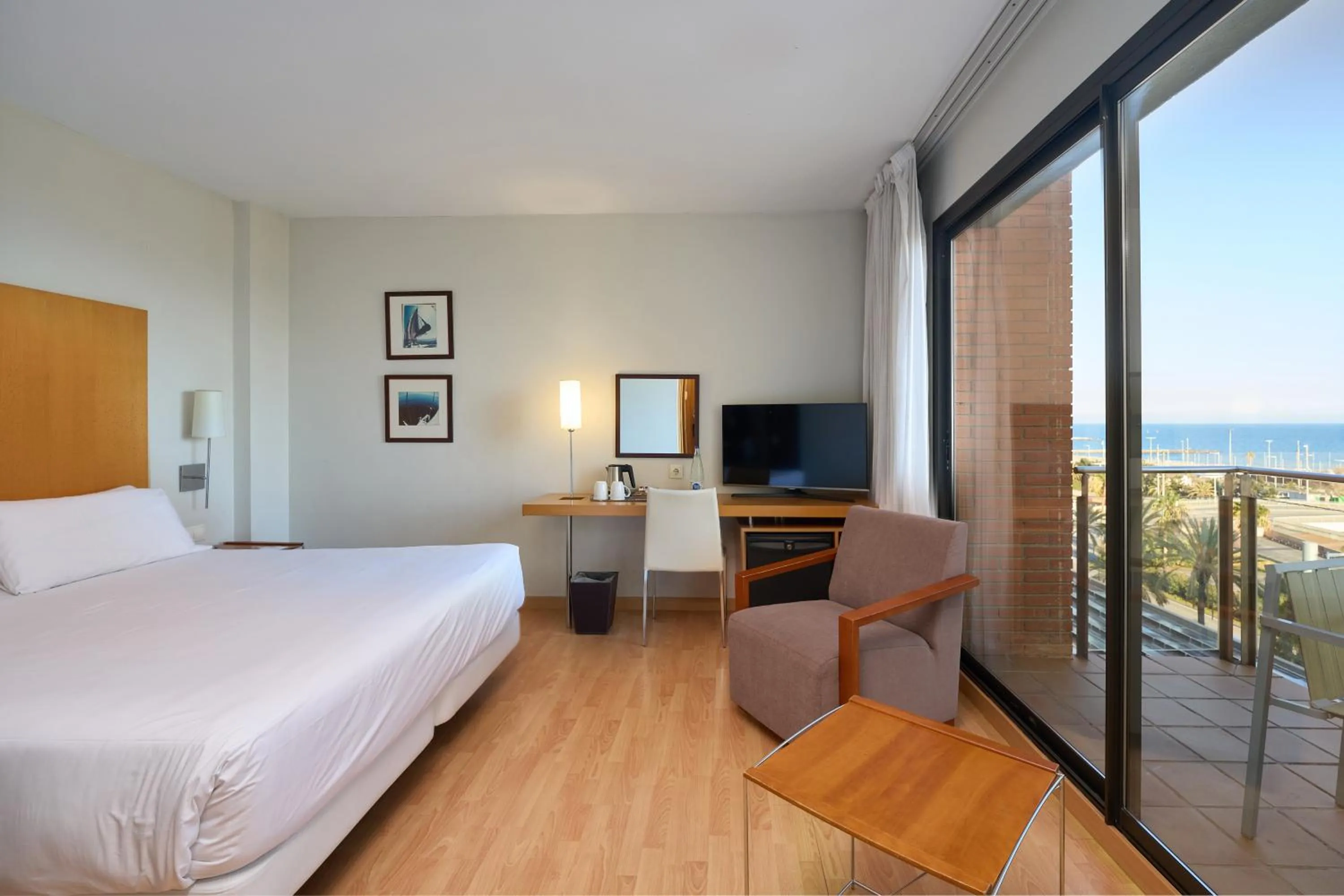 Bed in Catalonia Barcelona Beach