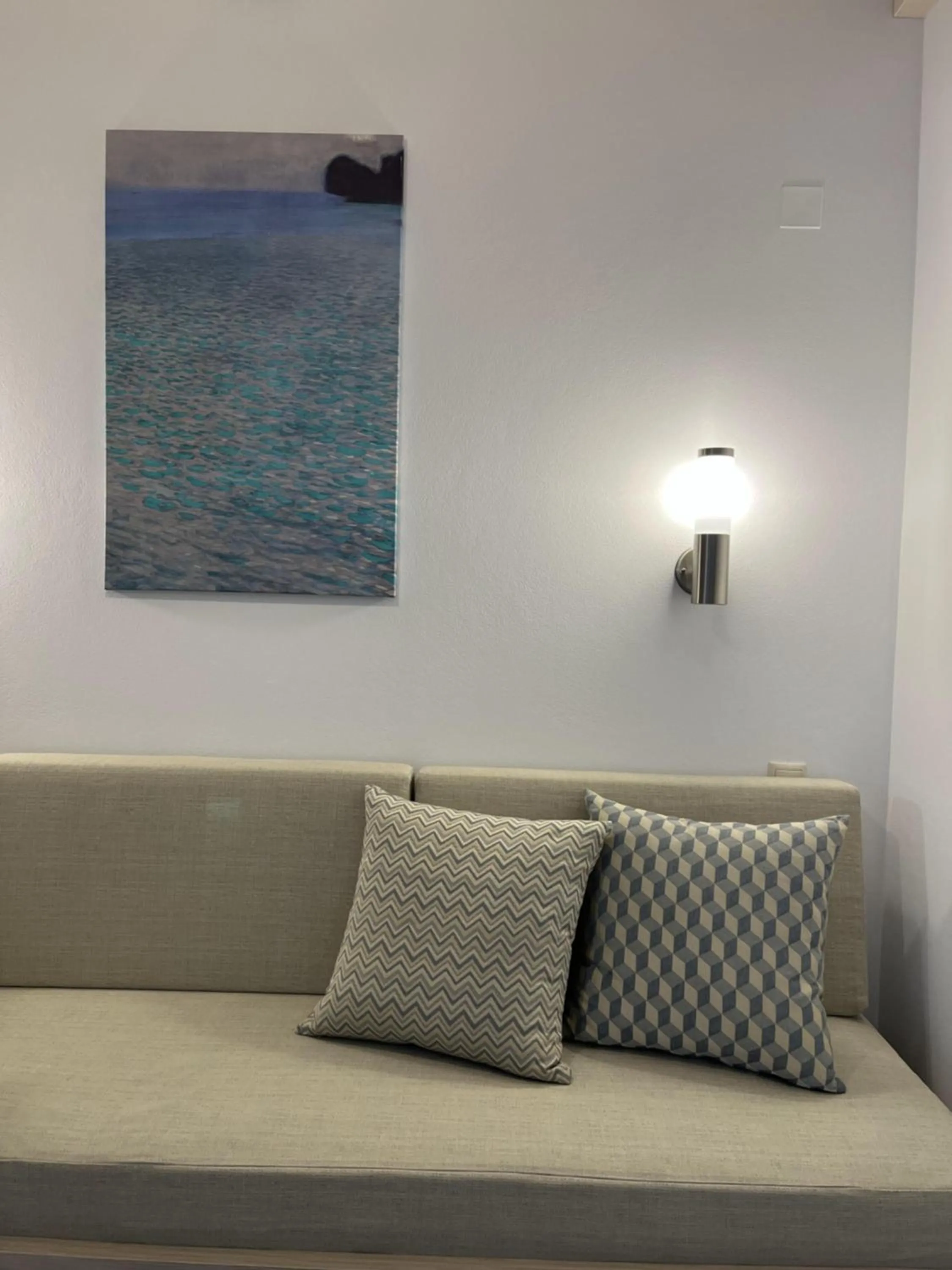 Living room in Matala Prime Villas