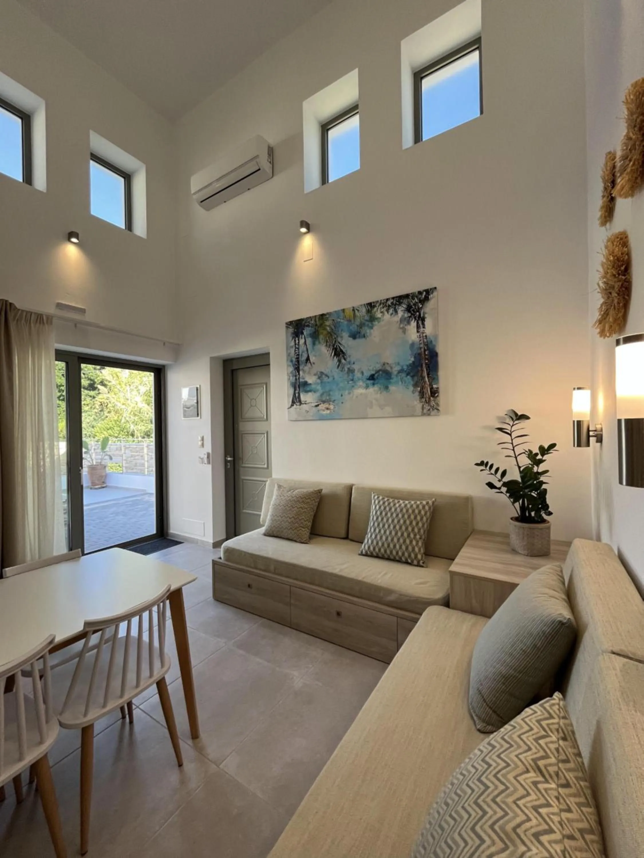 Living room in Matala Prime Villas