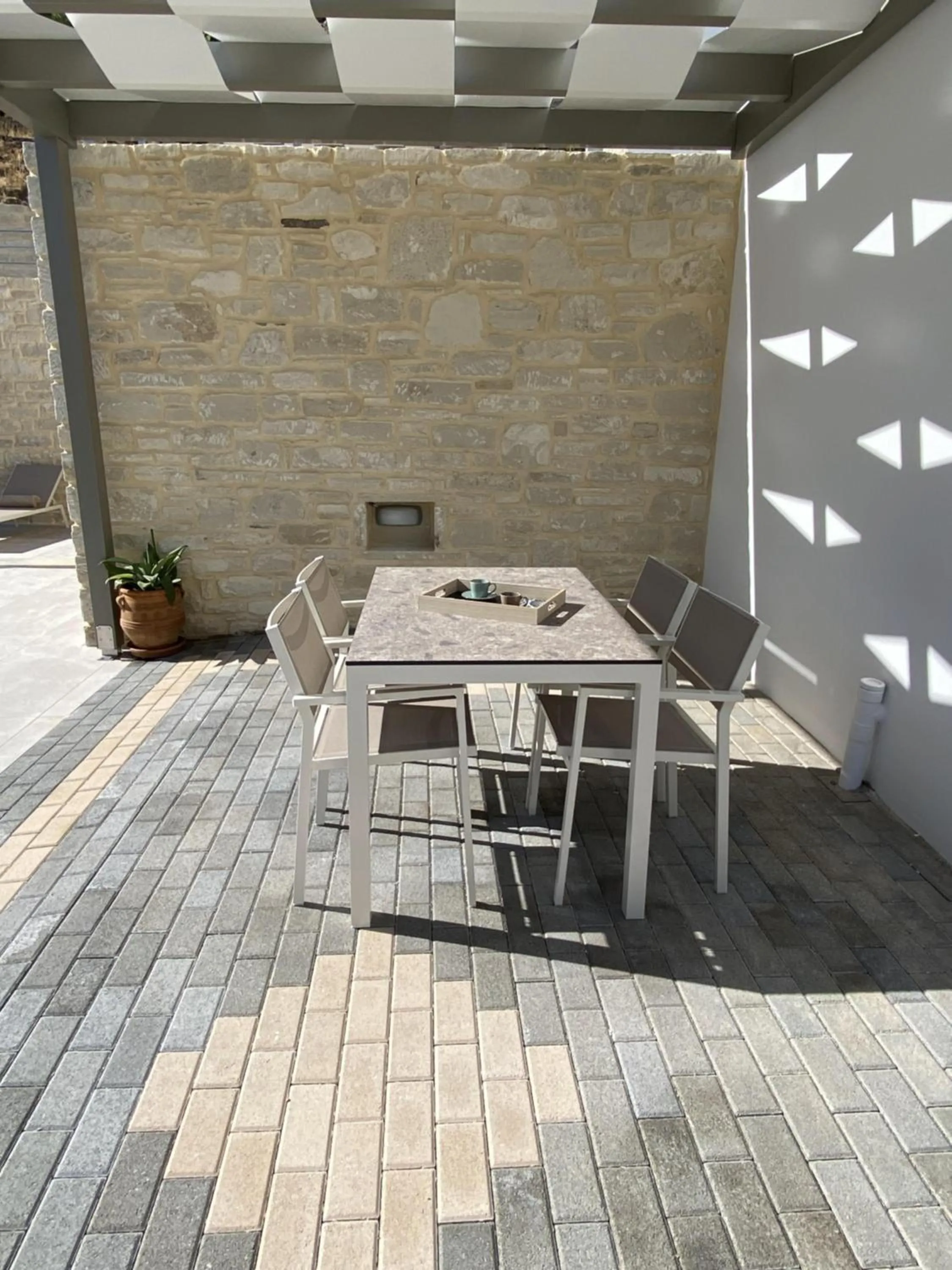 Balcony/Terrace in Matala Prime Villas