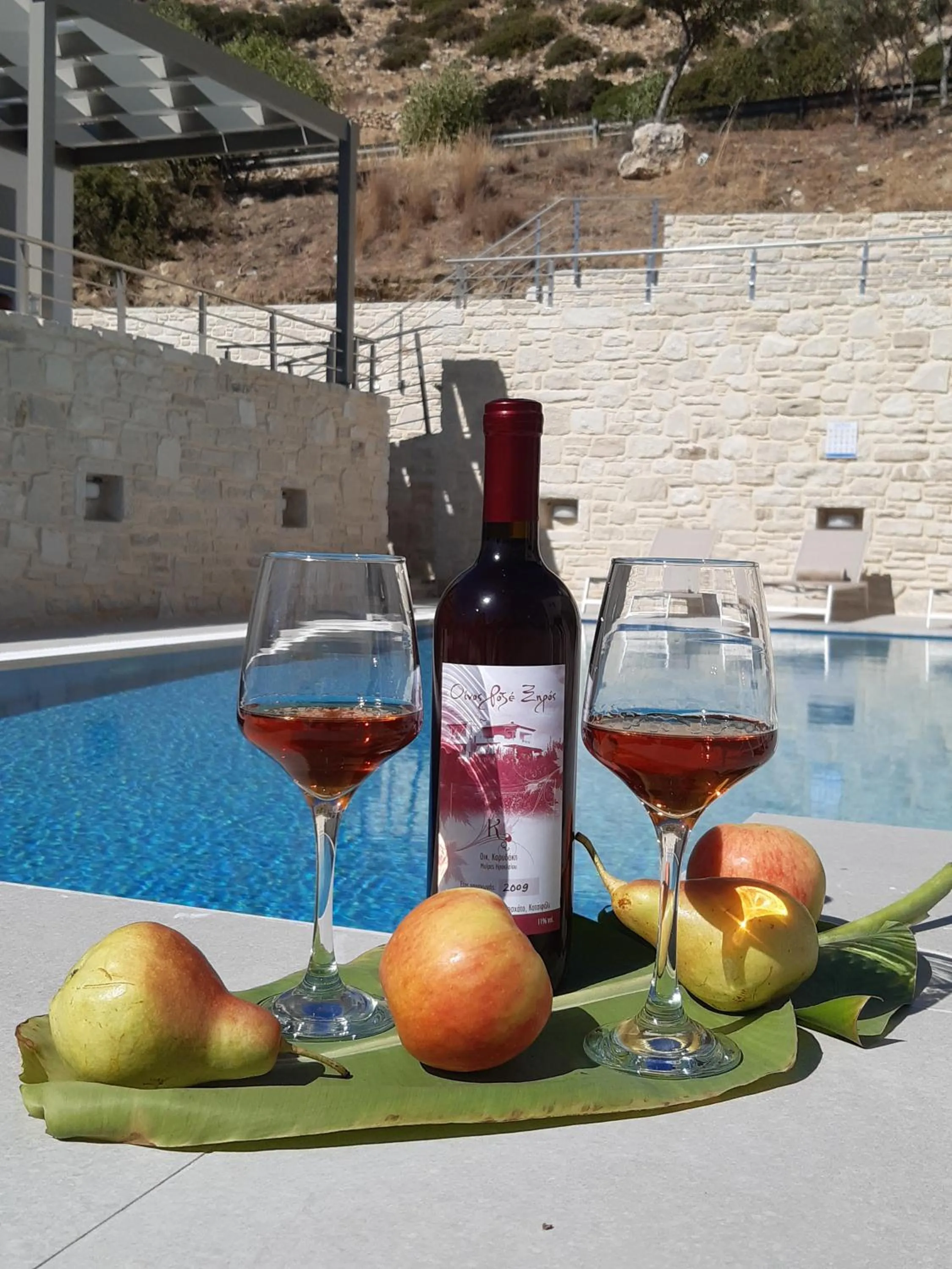 Swimming pool in Matala Prime Villas