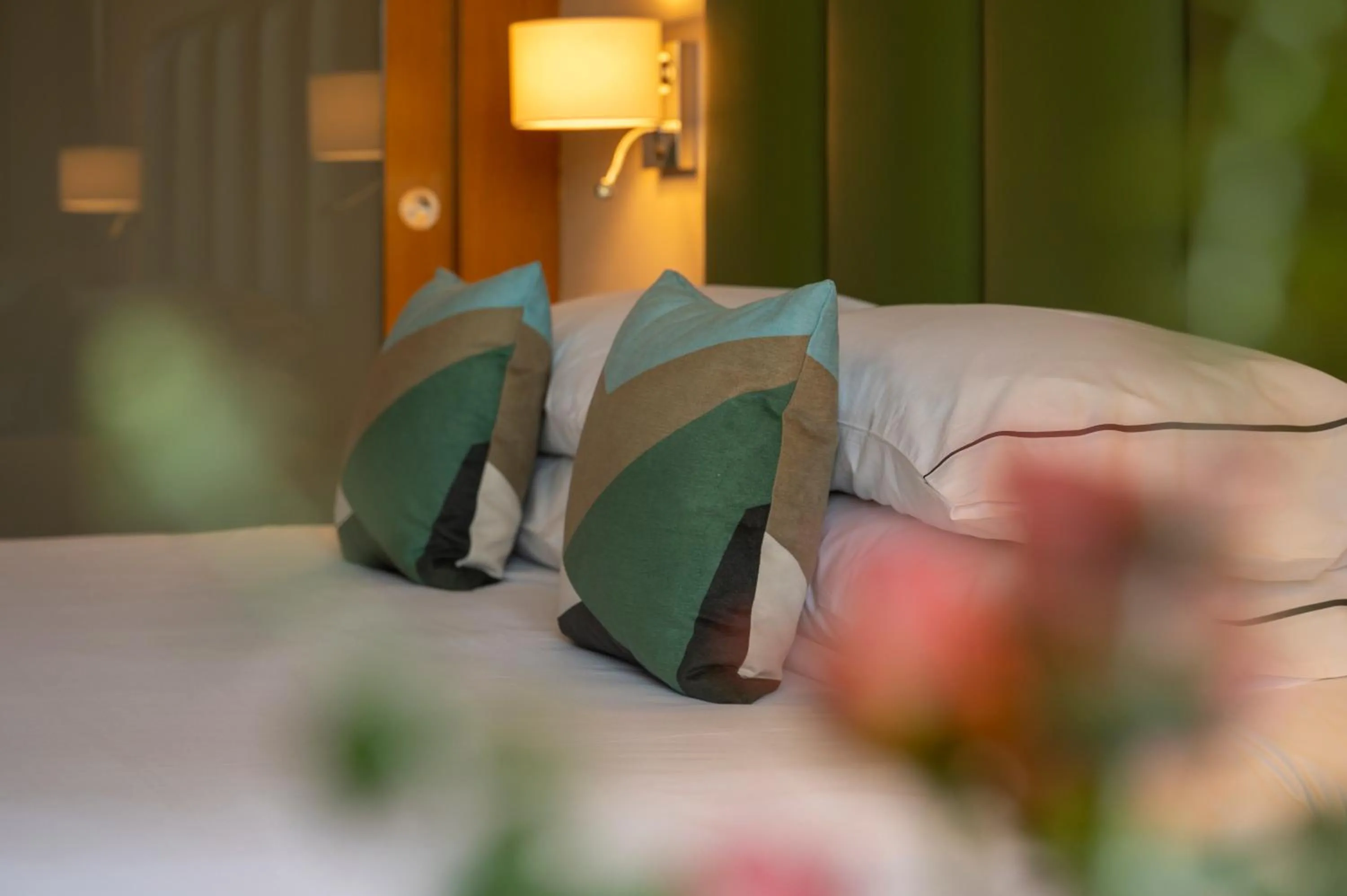 Bed in Hesperia Barcelona Sant Just