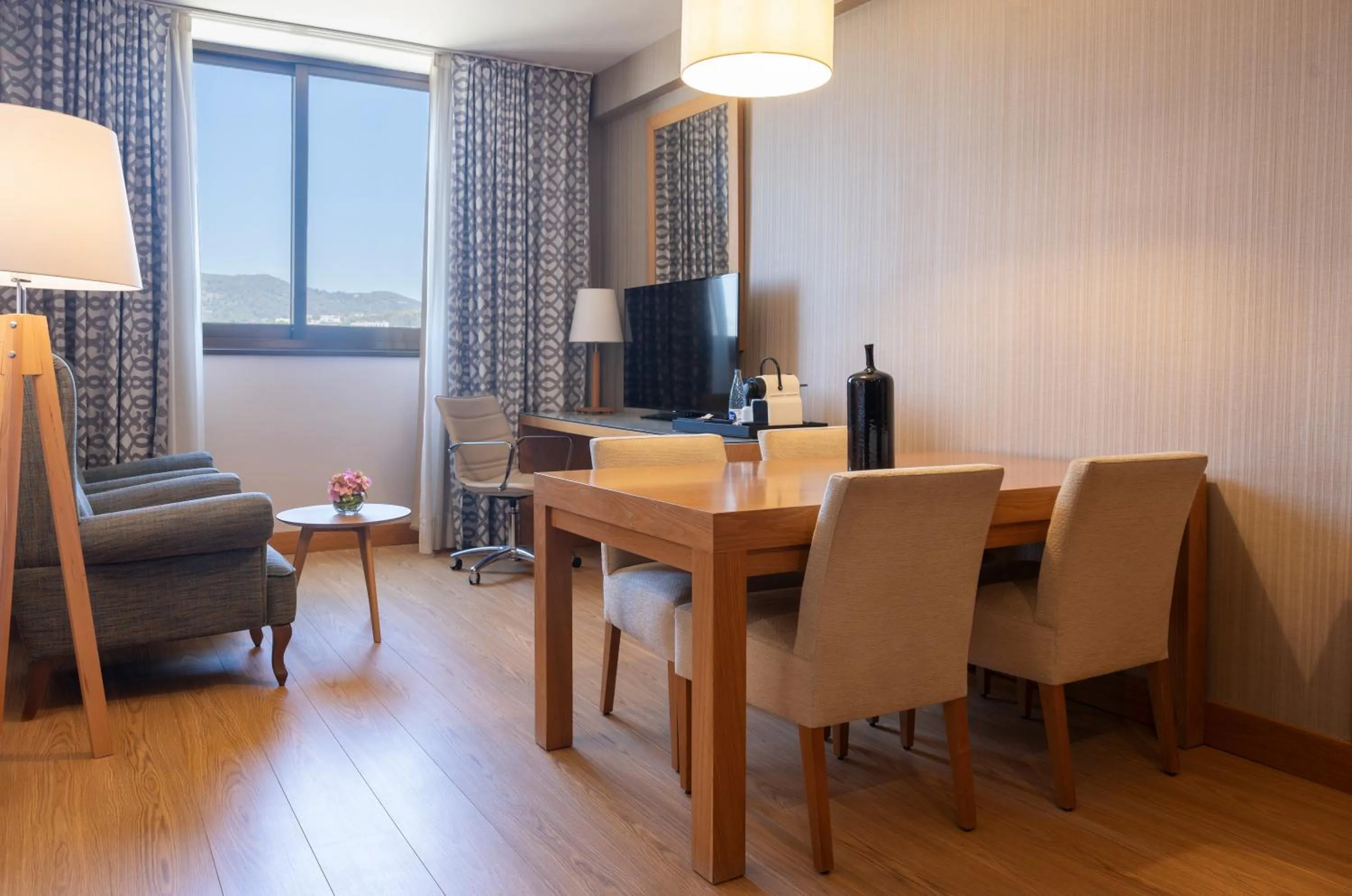 Bed in Hesperia Barcelona Sant Just