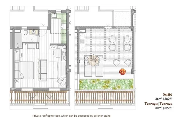 Floor plan in AlmaLusa Comporta