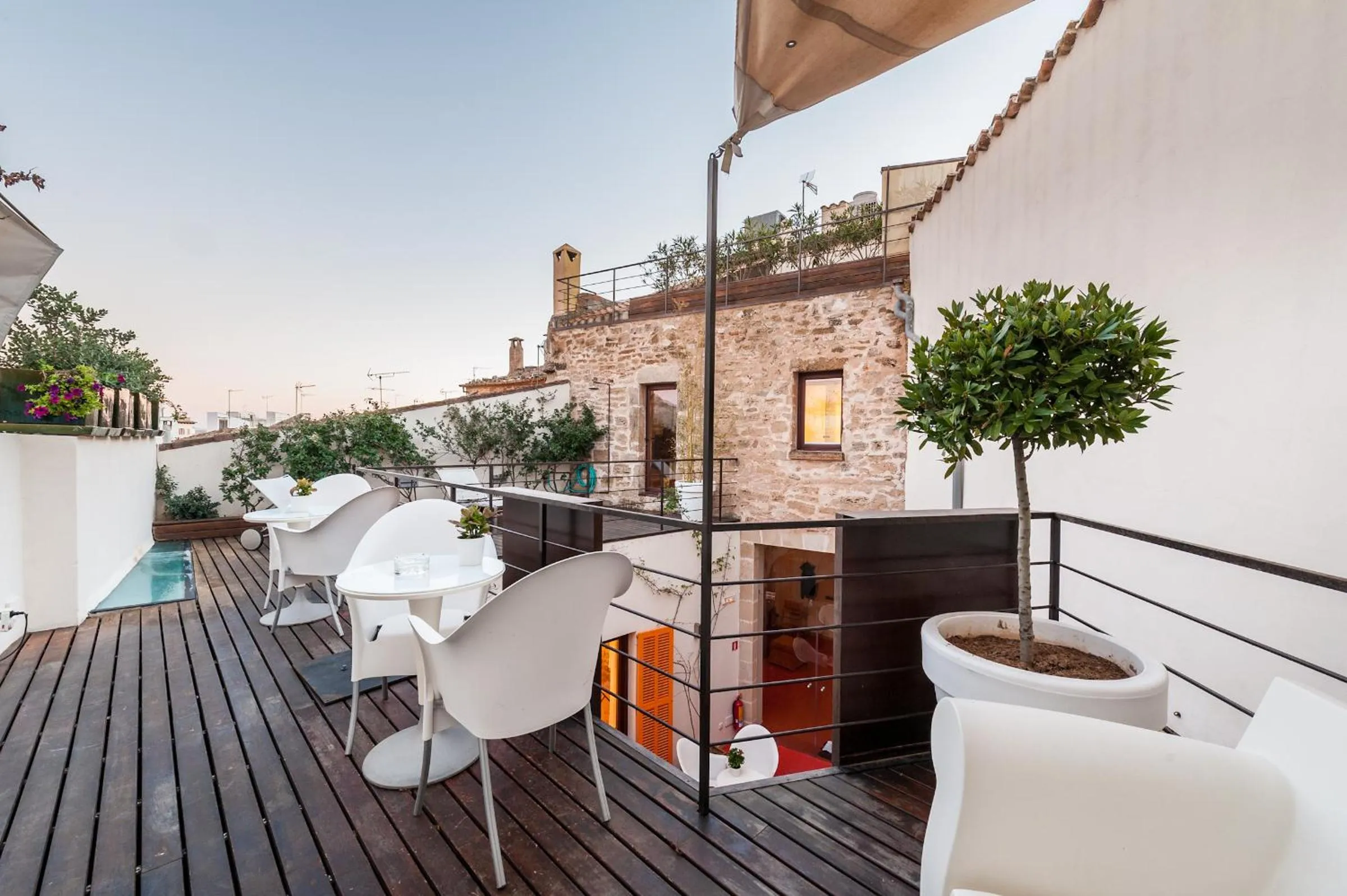 Patio in Cas Ferrer Nou Hotelet