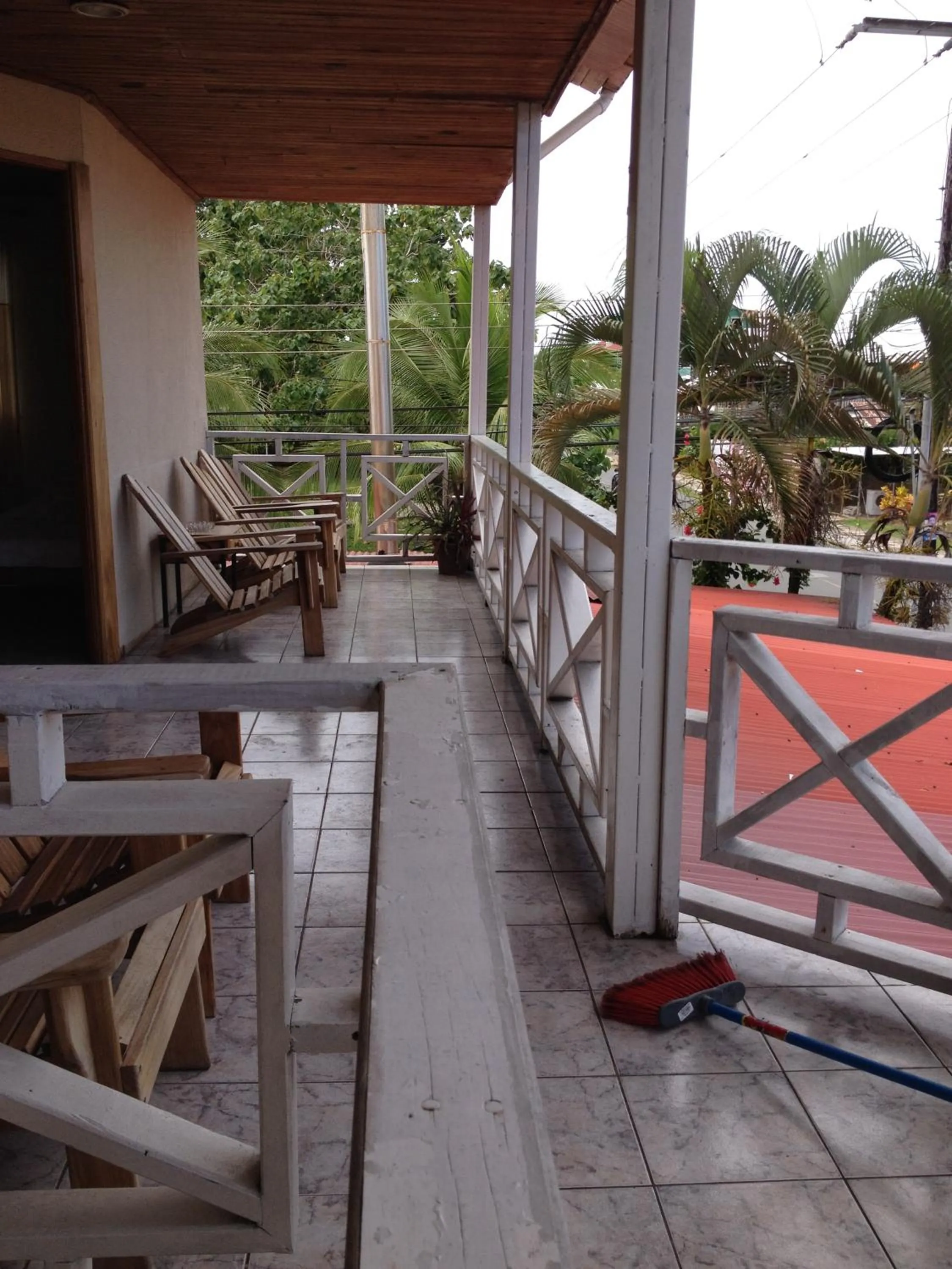 Patio in Hotel Posada Los Delfines