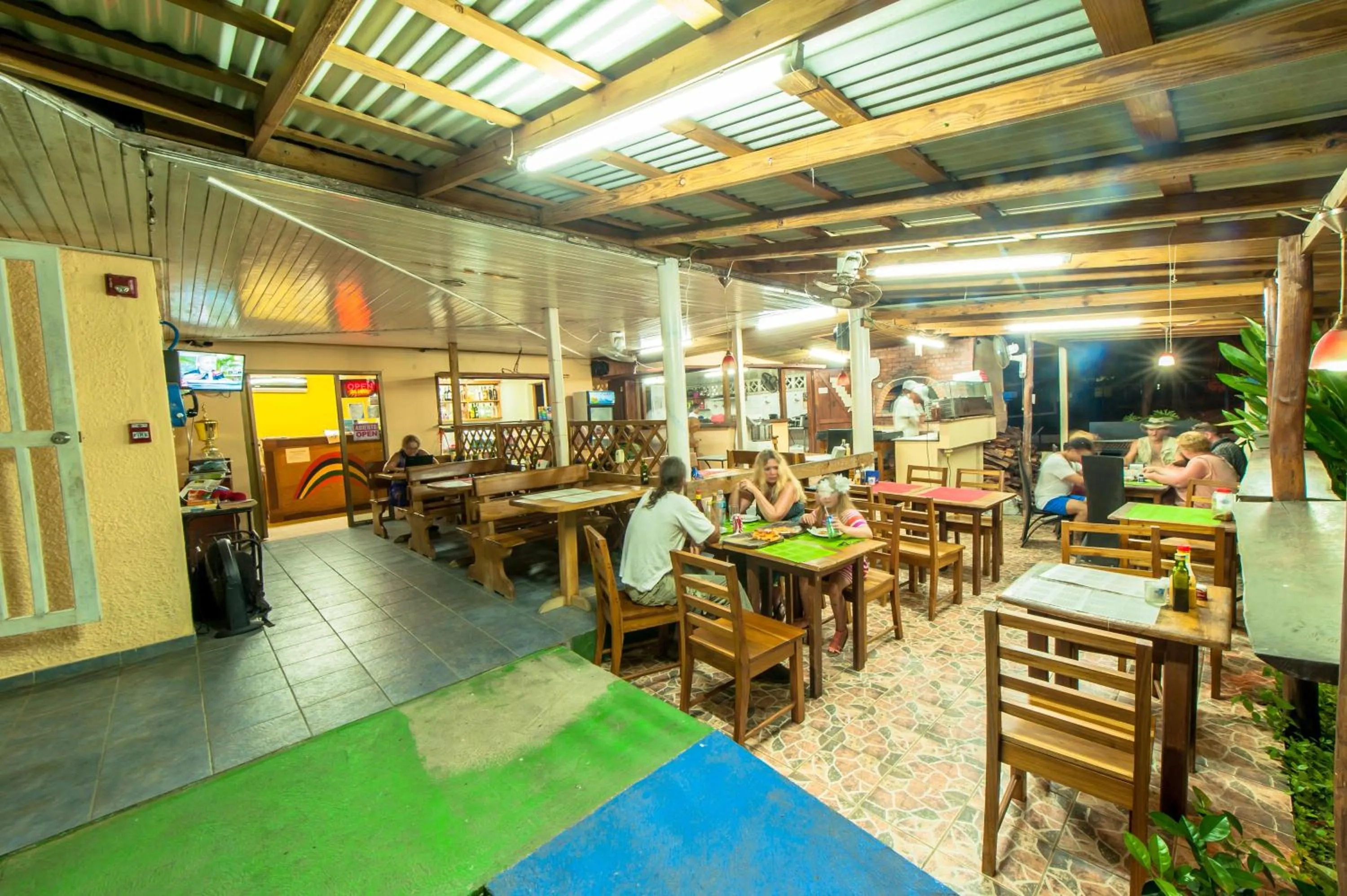 Decorative detail in Hotel Posada Los Delfines