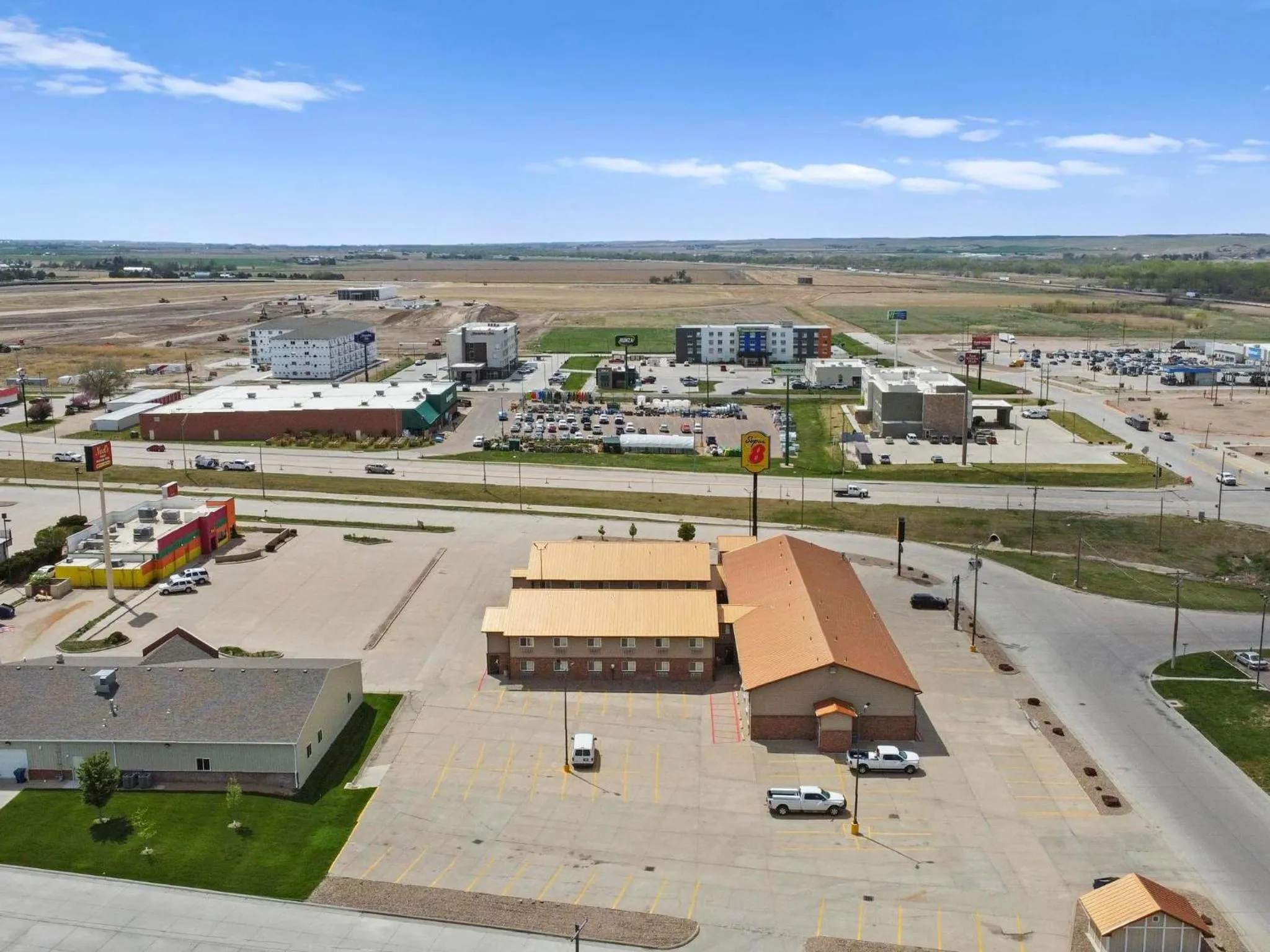 Bird's eye view in Super 8 by Wyndham Ogallala