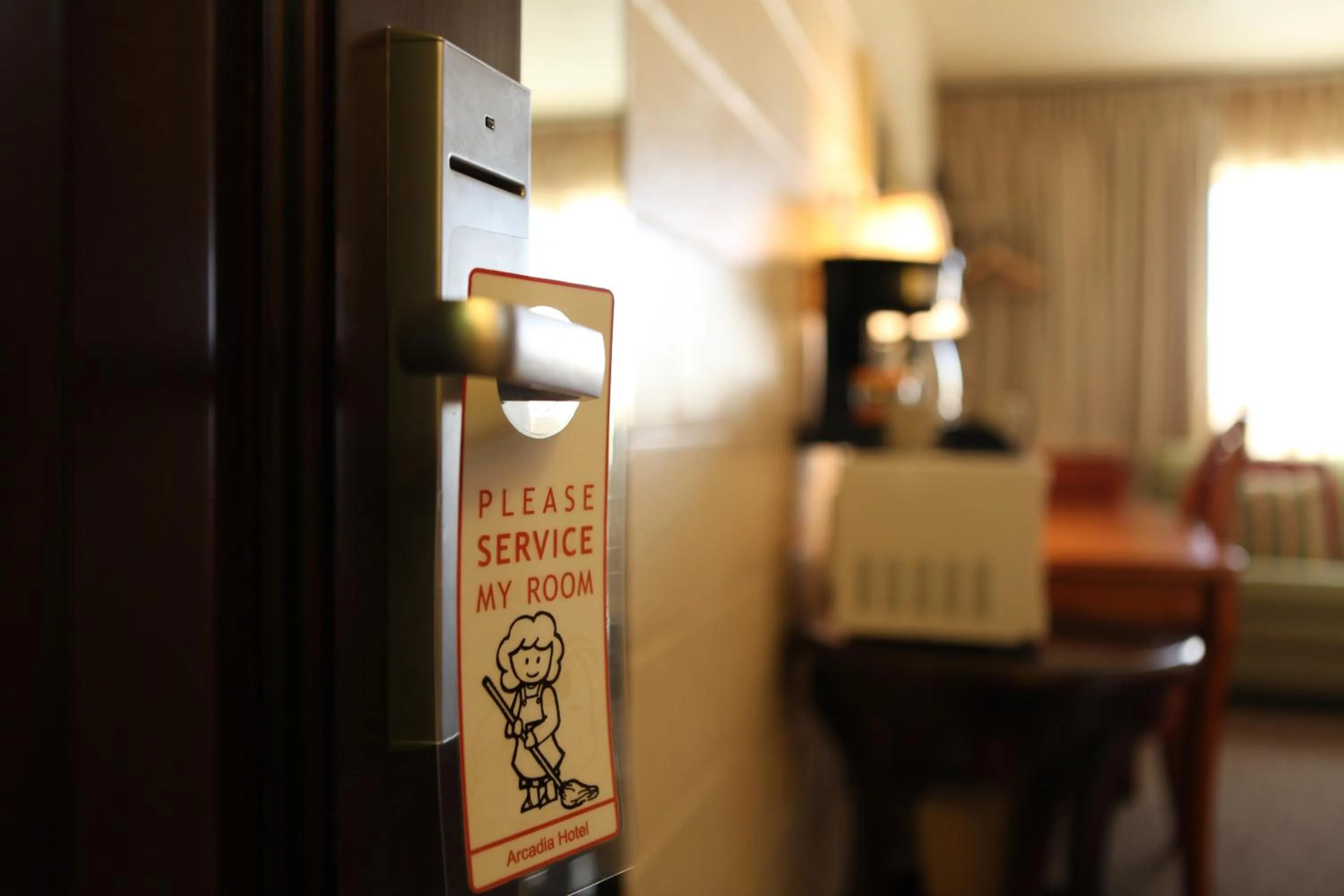 Bedroom in Arcadia Hotel