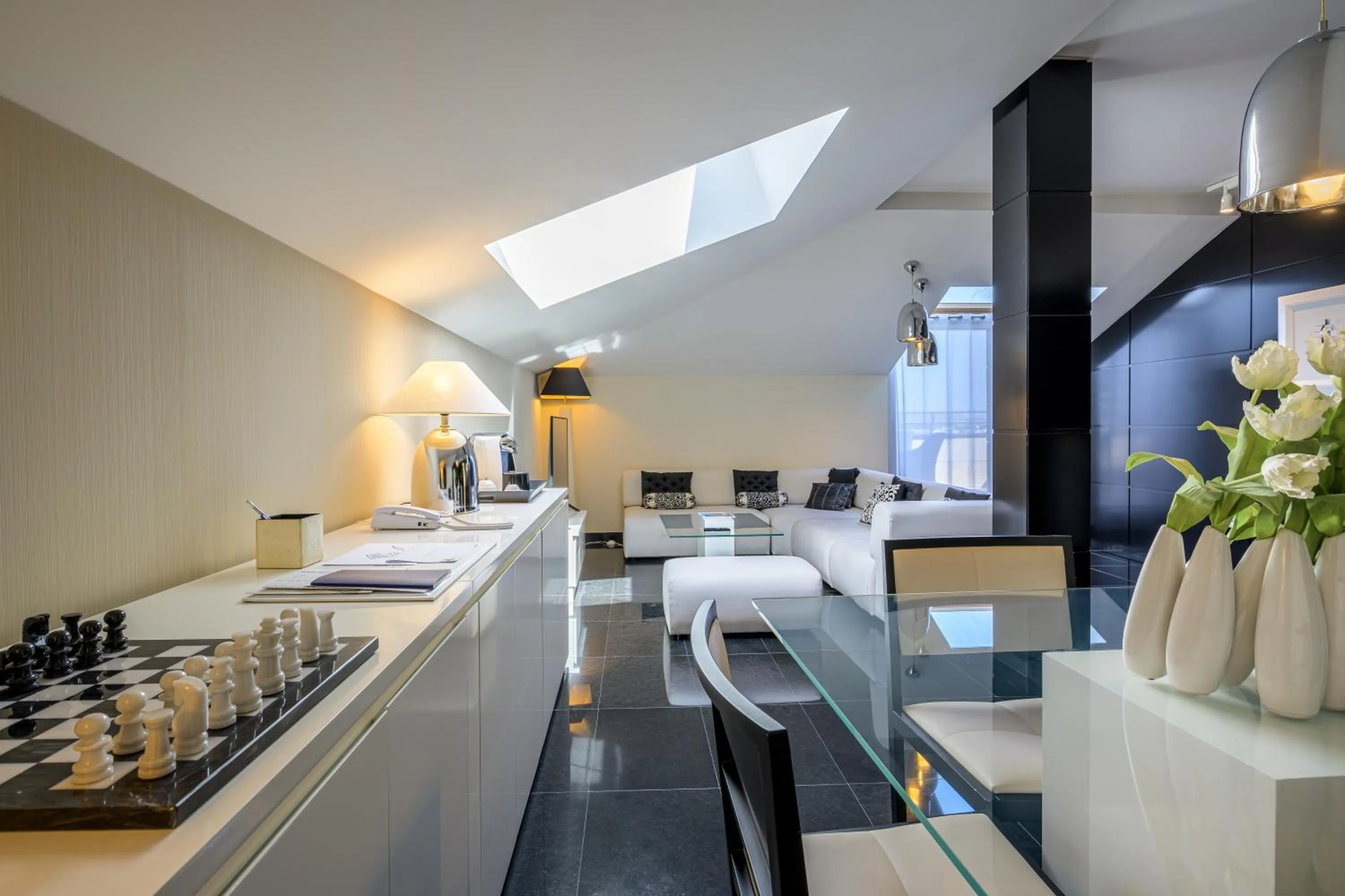 Living room in Hotel Nelva