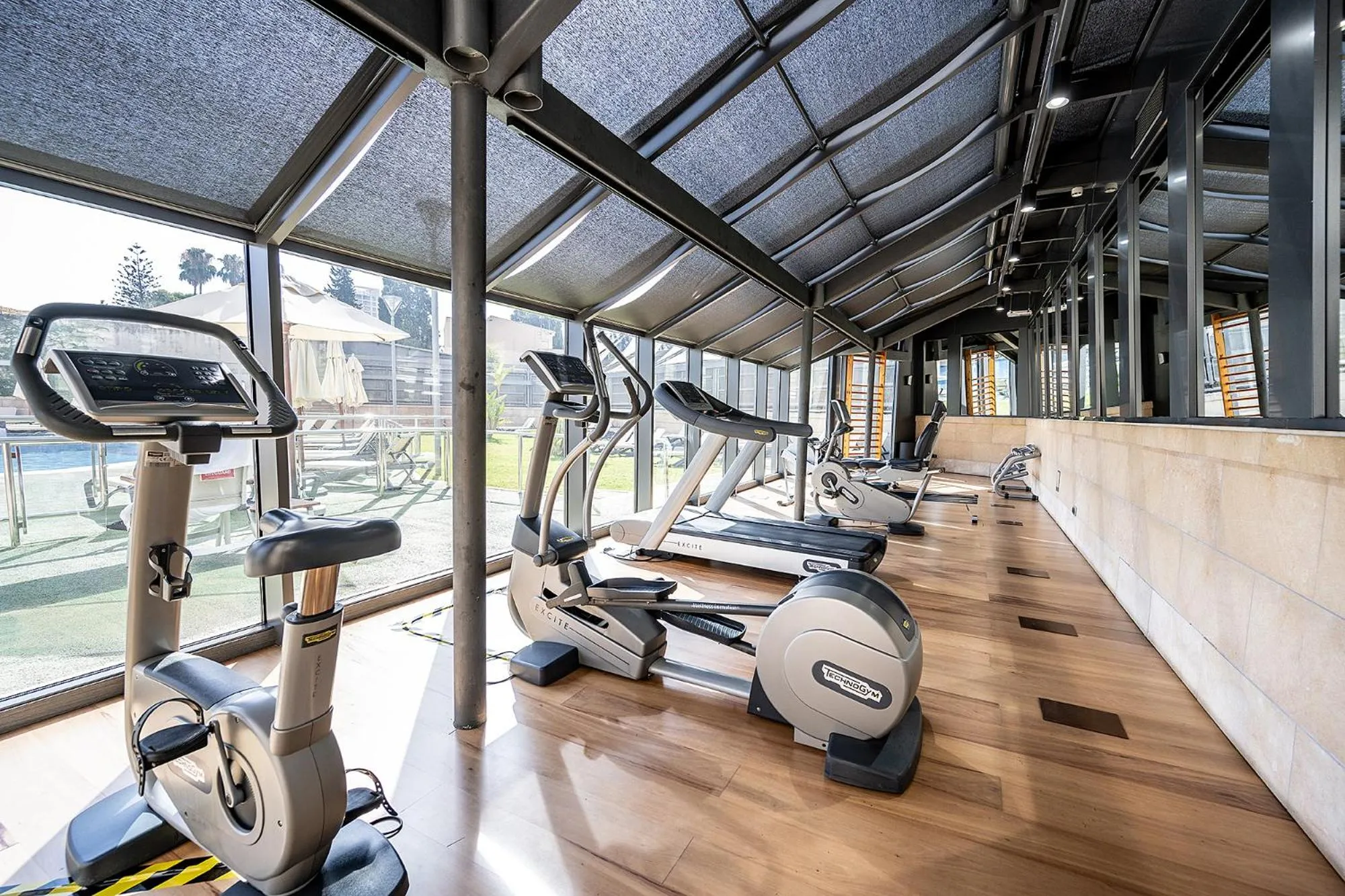 Fitness centre/facilities in Hotel Nelva