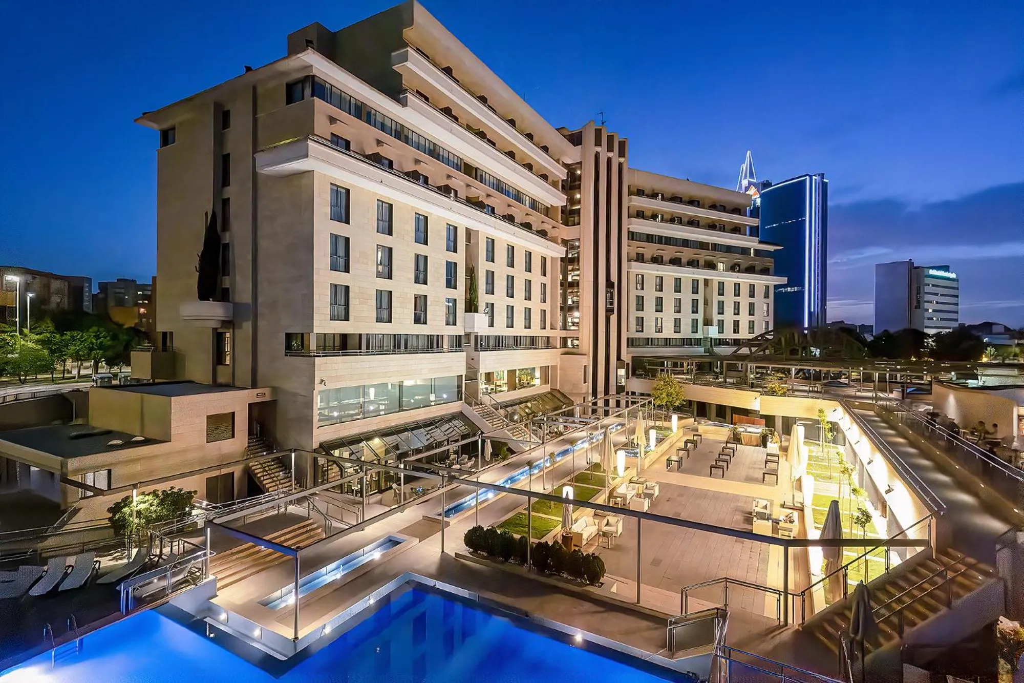 Property building in Hotel Nelva